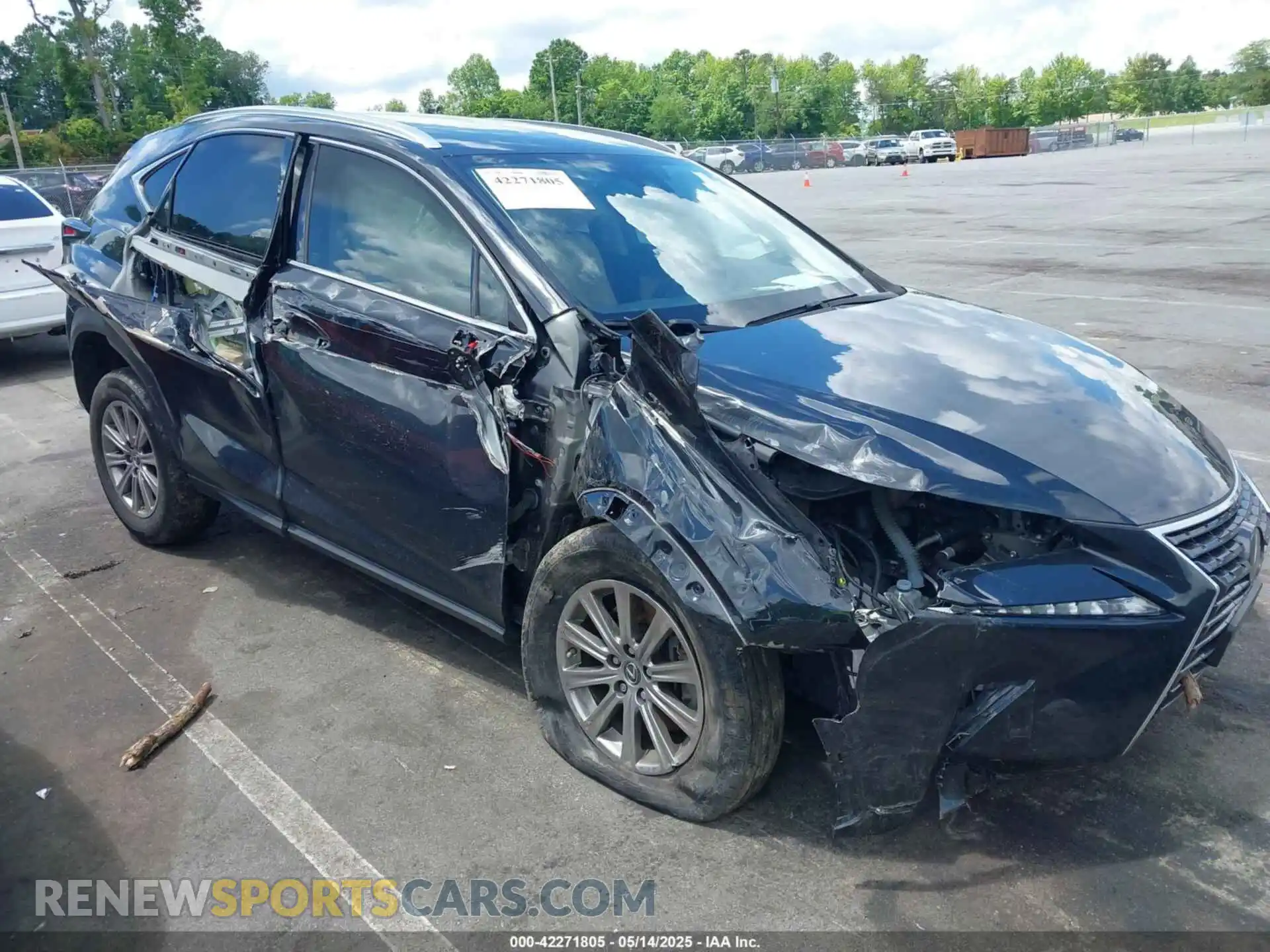 1 Фотография поврежденного автомобиля JTJAARBZ2L5000247 LEXUS NX 300 2020