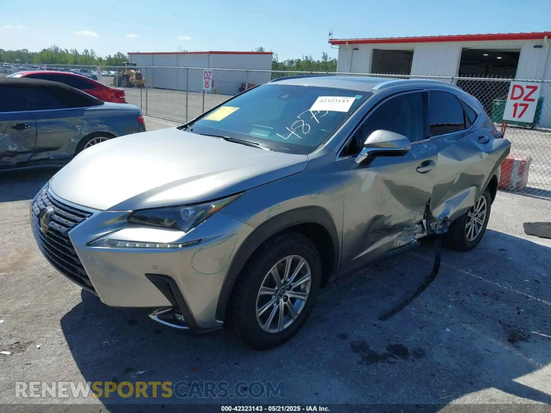 2 Photograph of a damaged car JTJDARBZ0L5004875 LEXUS NX 300 2020