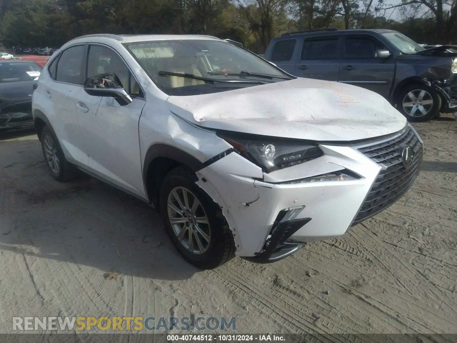 1 Фотография поврежденного автомобиля JTJDARBZ2L5003016 LEXUS NX 300 2020