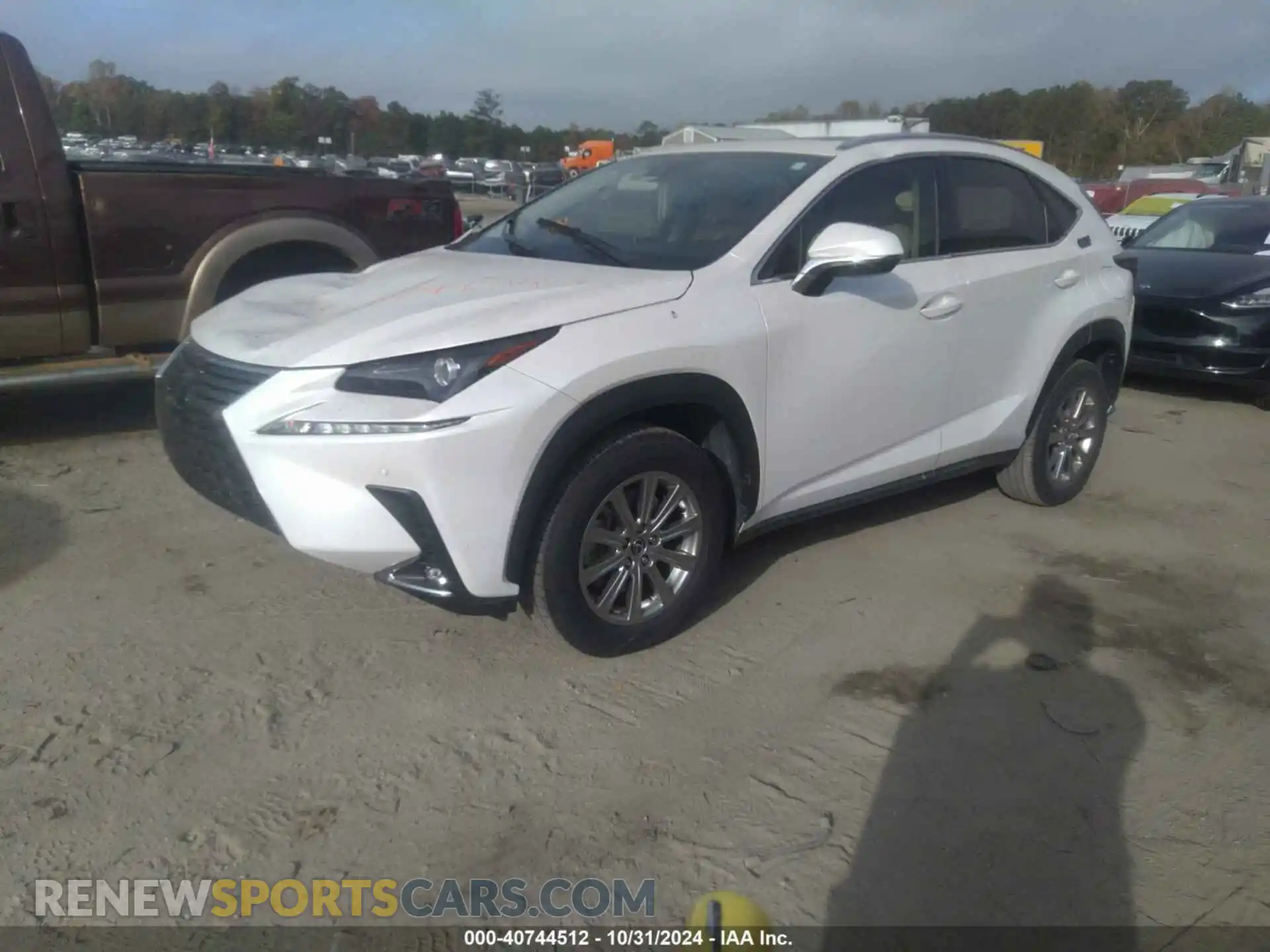 2 Фотография поврежденного автомобиля JTJDARBZ2L5003016 LEXUS NX 300 2020