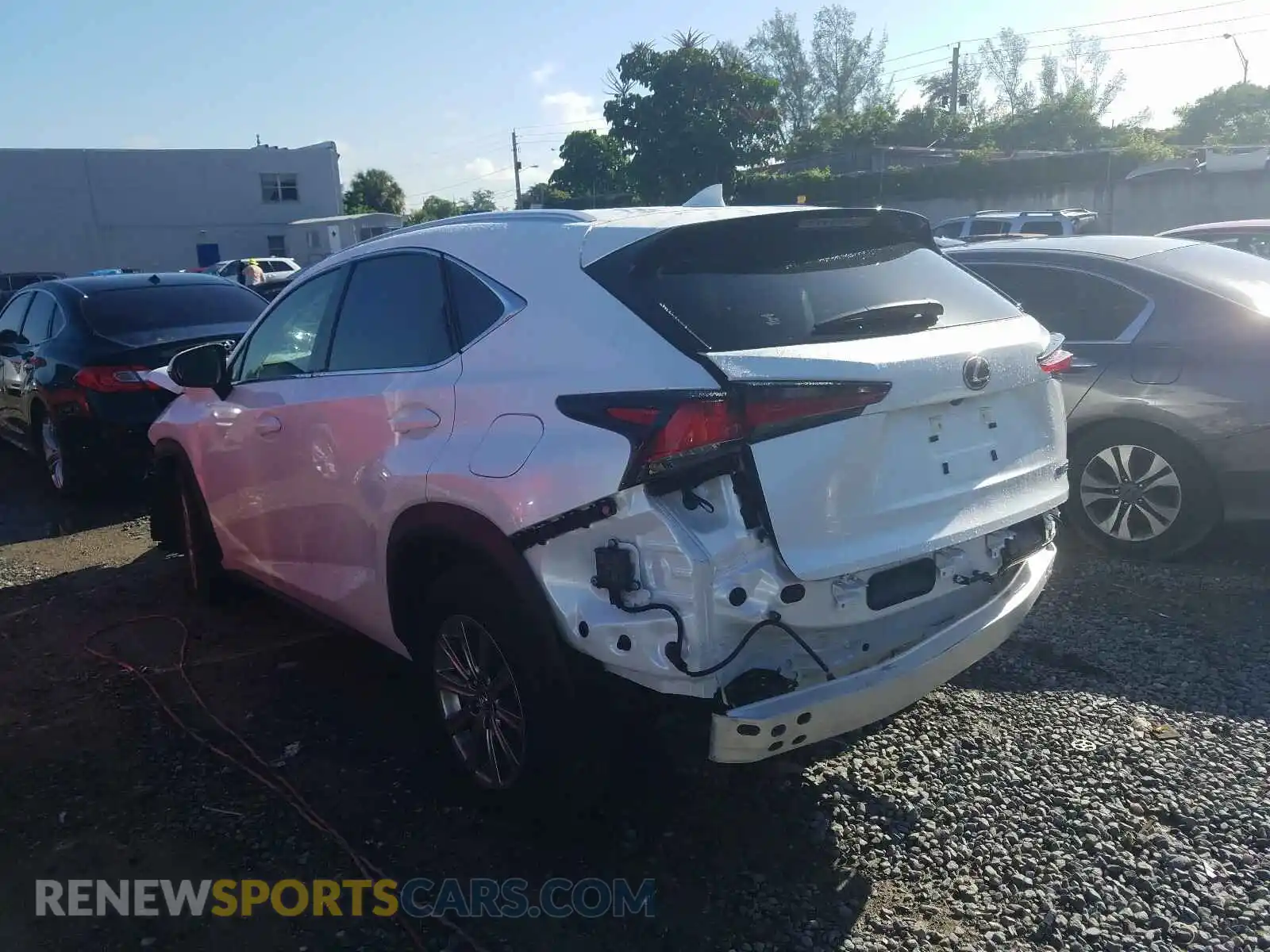 3 Photograph of a damaged car JTJDARBZ6L5013760 LEXUS NX 300 2020
