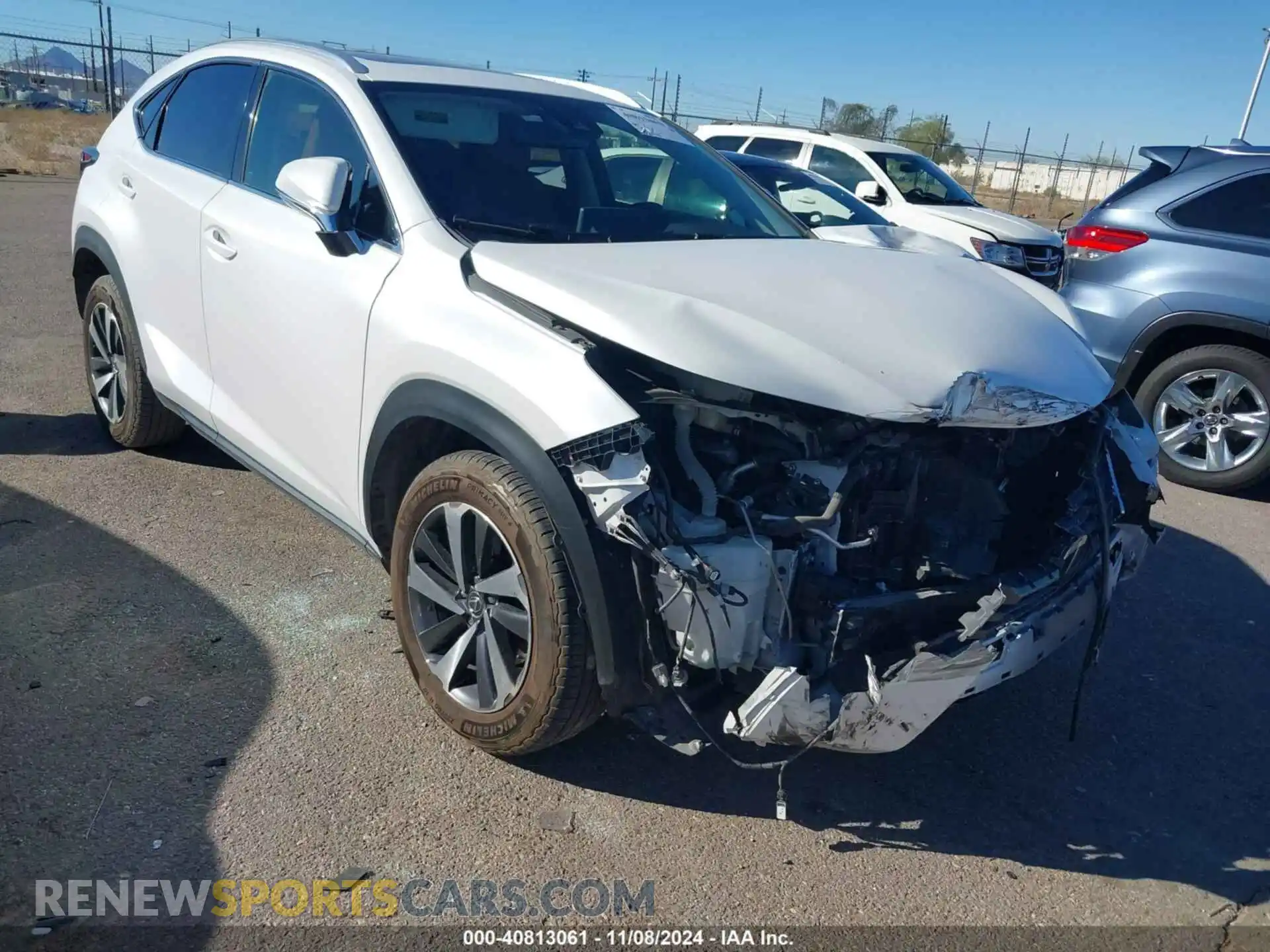 1 Фотография поврежденного автомобиля JTJDARBZ9L5013414 LEXUS NX 300 2020