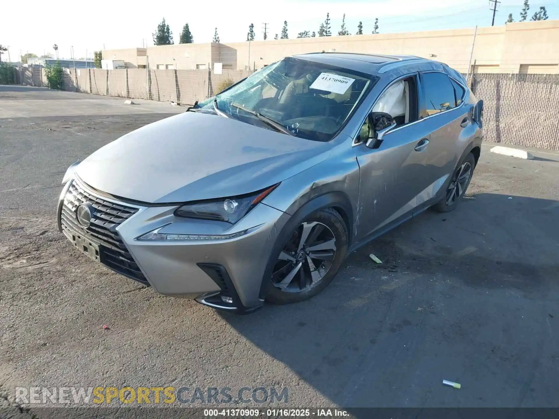 2 Photograph of a damaged car JTJDARBZXL5007461 LEXUS NX 300 2020