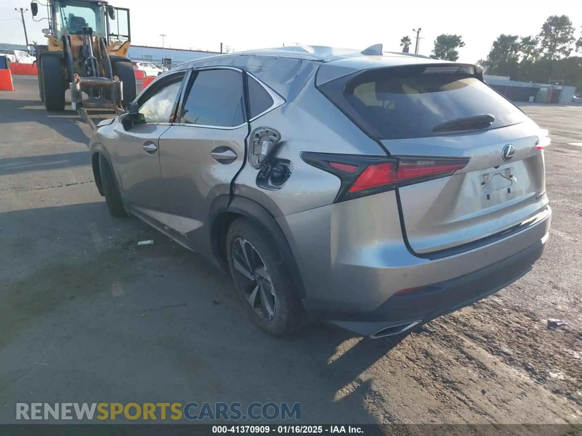 3 Photograph of a damaged car JTJDARBZXL5007461 LEXUS NX 300 2020