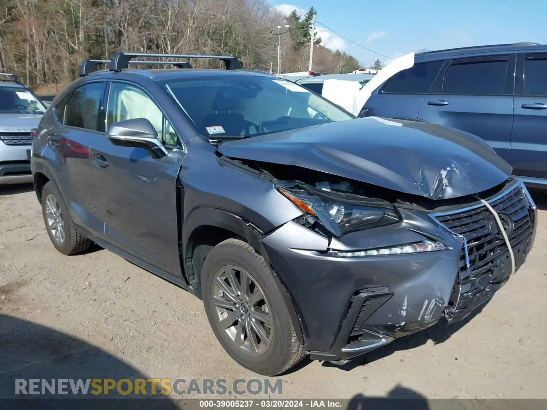 1 Photograph of a damaged car JTJDARDZ0L5013413 LEXUS NX 300 2020