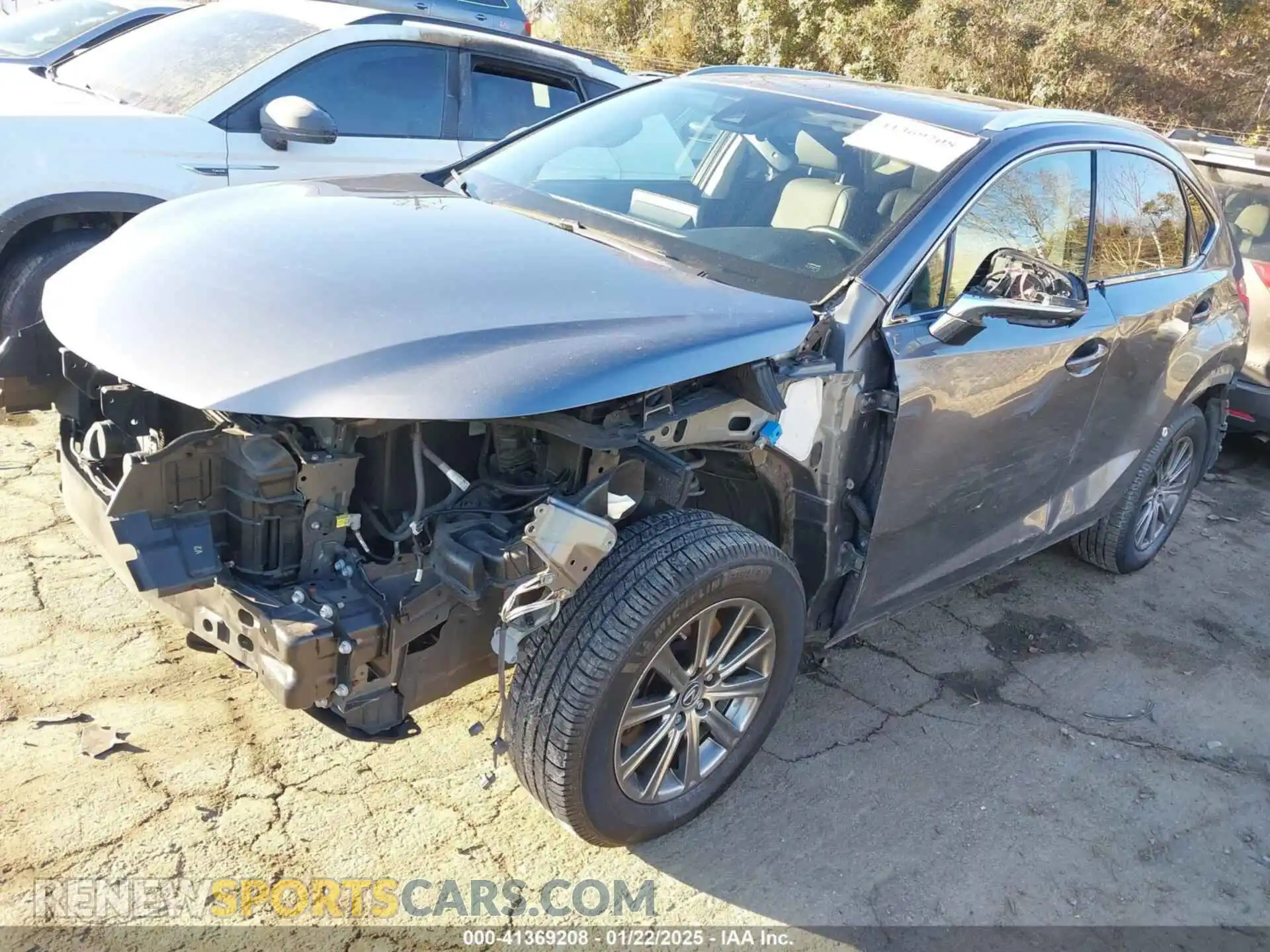2 Photograph of a damaged car JTJDARDZ3L2224073 LEXUS NX 300 2020