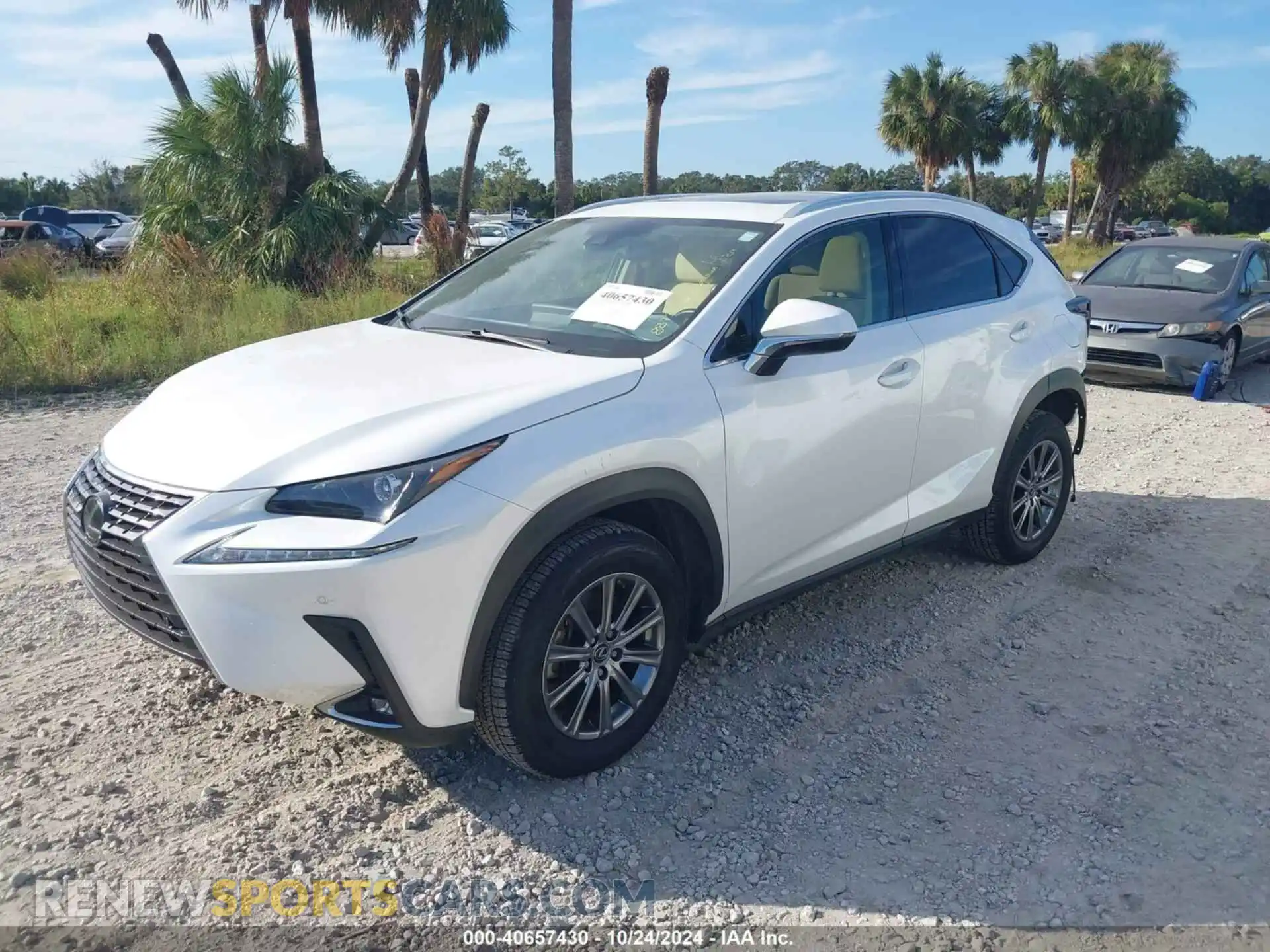 2 Фотография поврежденного автомобиля JTJDARDZ7L2220334 LEXUS NX 300 2020