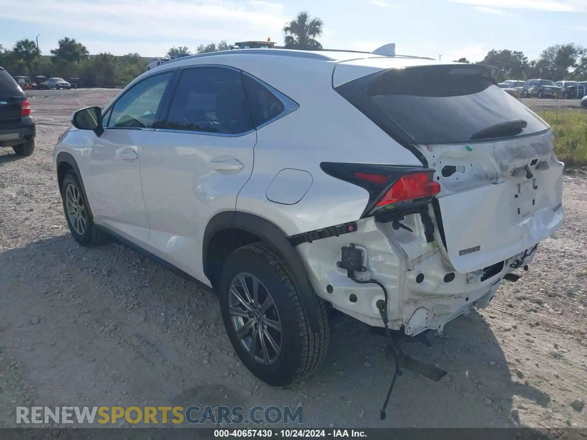 3 Фотография поврежденного автомобиля JTJDARDZ7L2220334 LEXUS NX 300 2020