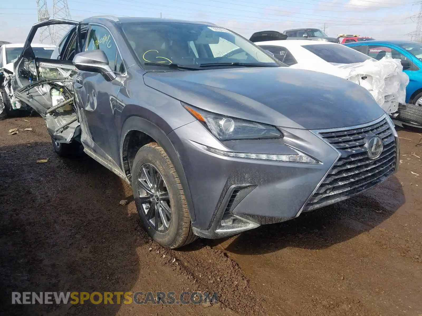 1 Photograph of a damaged car JTJDARDZ9L2226071 LEXUS NX 300 2020