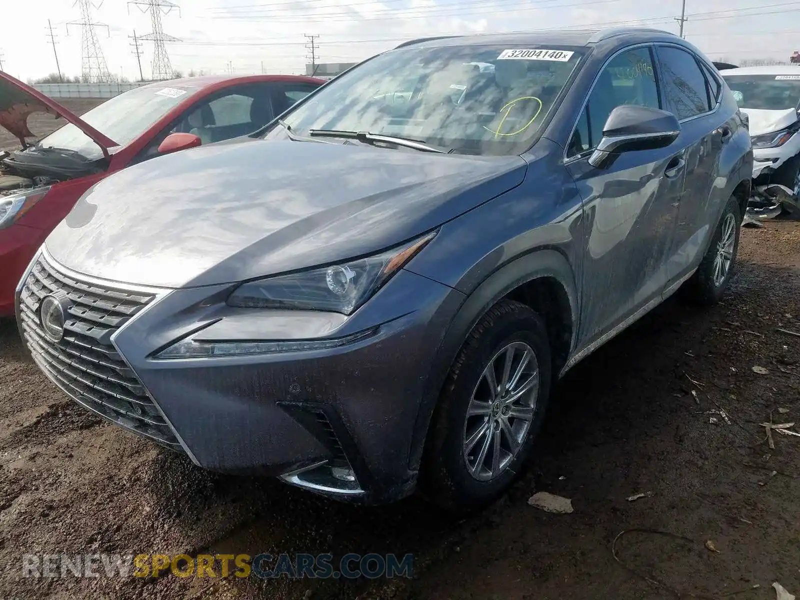 2 Photograph of a damaged car JTJDARDZ9L2226071 LEXUS NX 300 2020