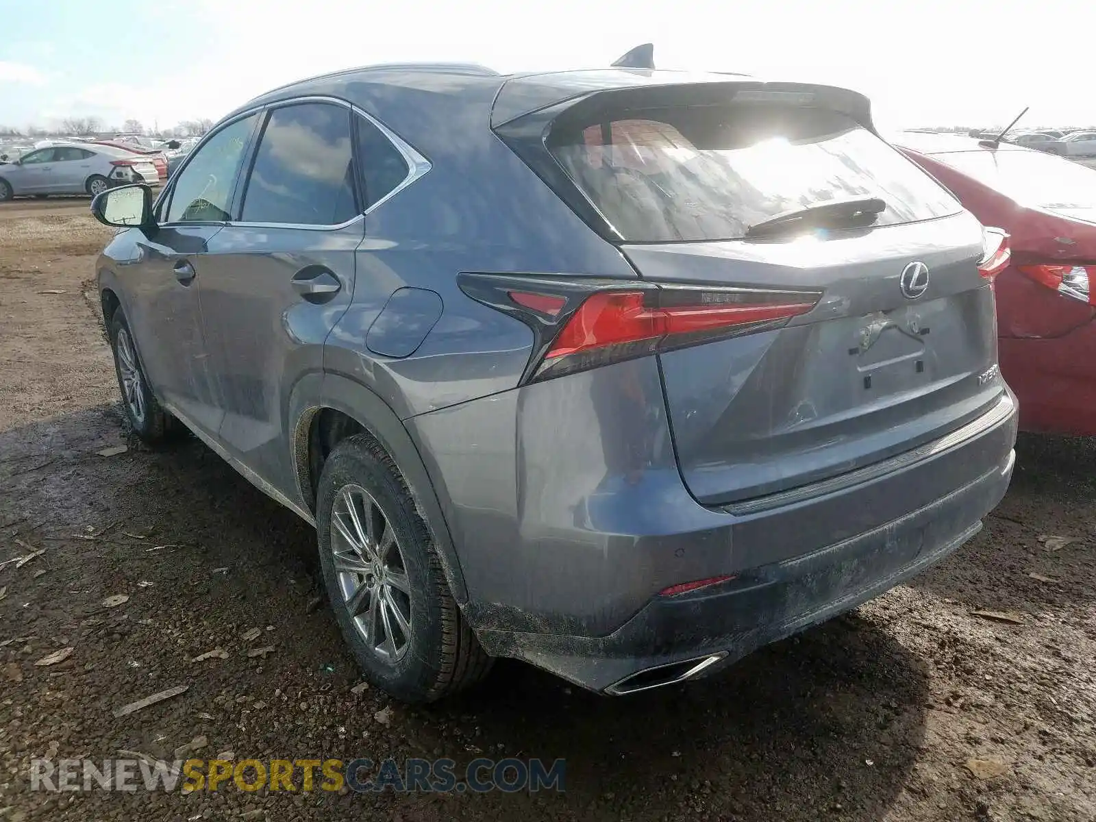 3 Photograph of a damaged car JTJDARDZ9L2226071 LEXUS NX 300 2020