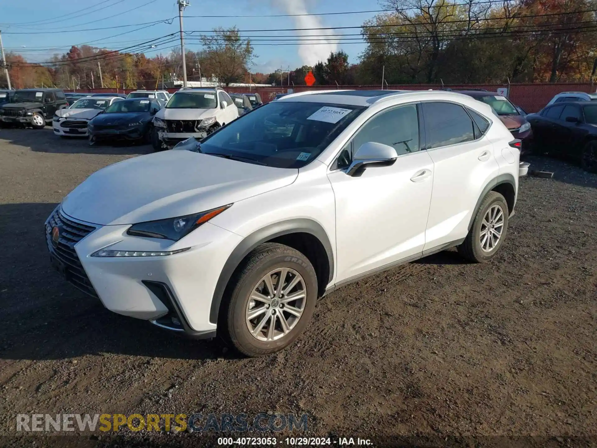 2 Фотография поврежденного автомобиля JTJDARDZ9L5006198 LEXUS NX 300 2020