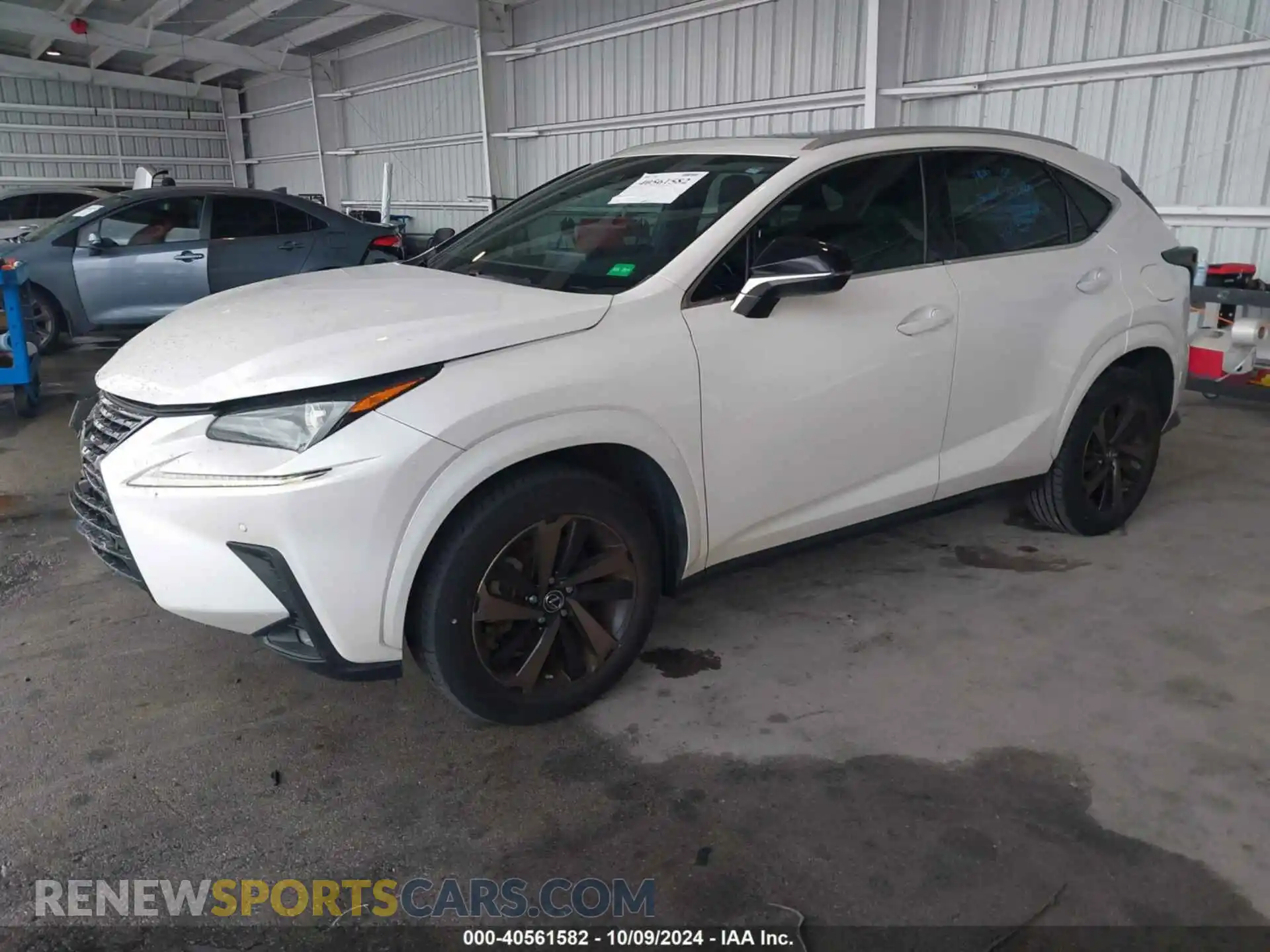 2 Фотография поврежденного автомобиля JTJGARBZ3L2170127 LEXUS NX 300 2020