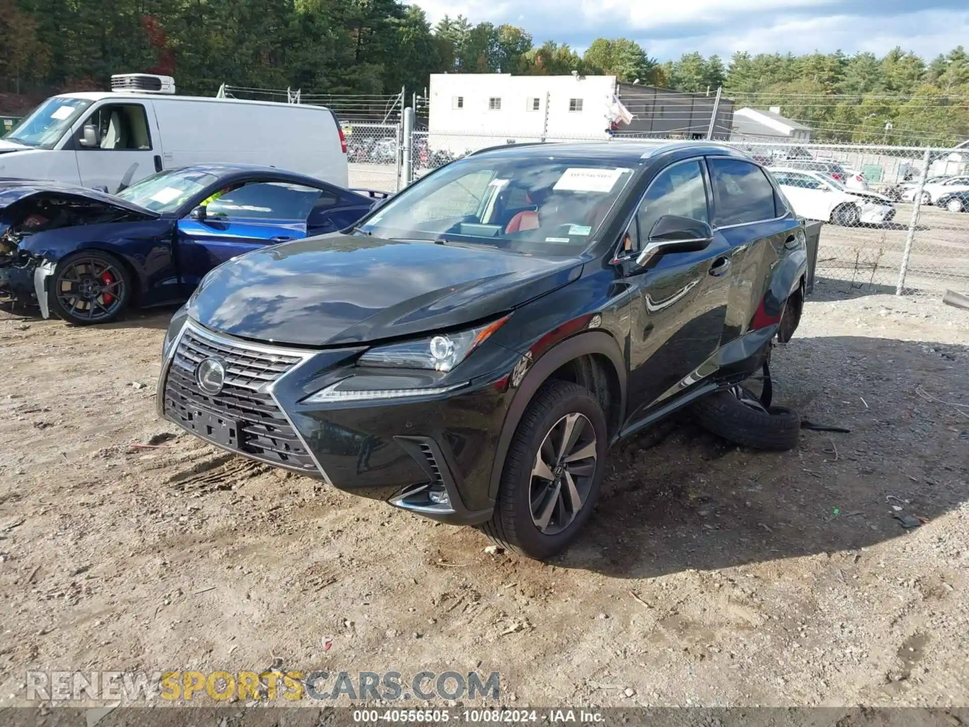 2 Фотография поврежденного автомобиля JTJGARDZ3L2233241 LEXUS NX 300 2020