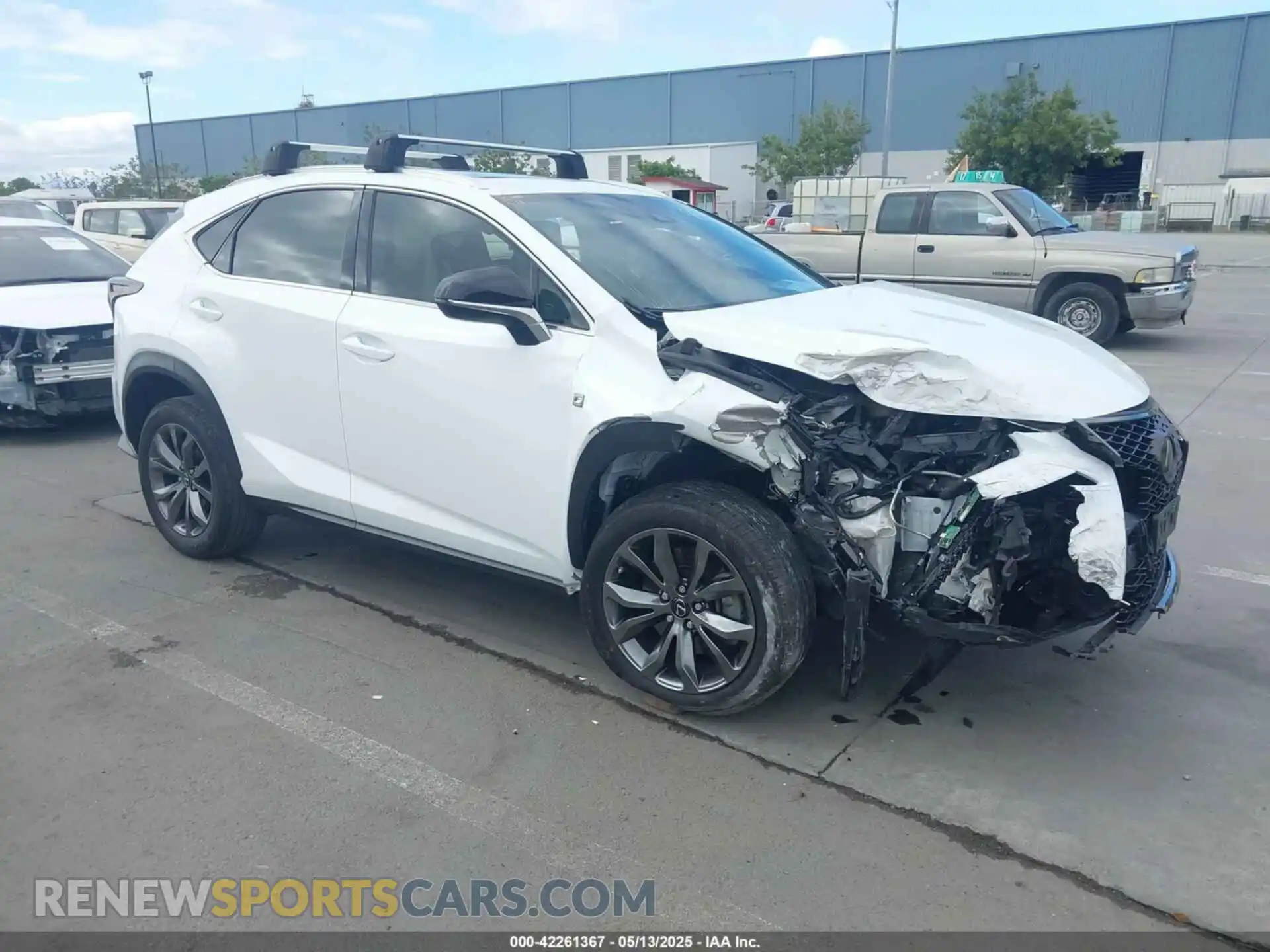 1 Фотография поврежденного автомобиля JTJSARBZ0L5014474 LEXUS NX 300 2020