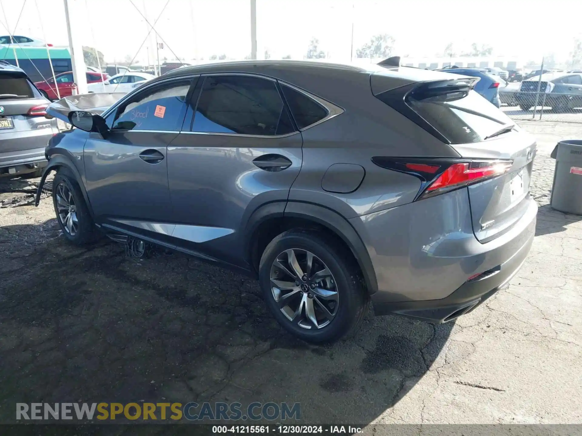 3 Photograph of a damaged car JTJSARBZ5L2175386 LEXUS NX 300 2020