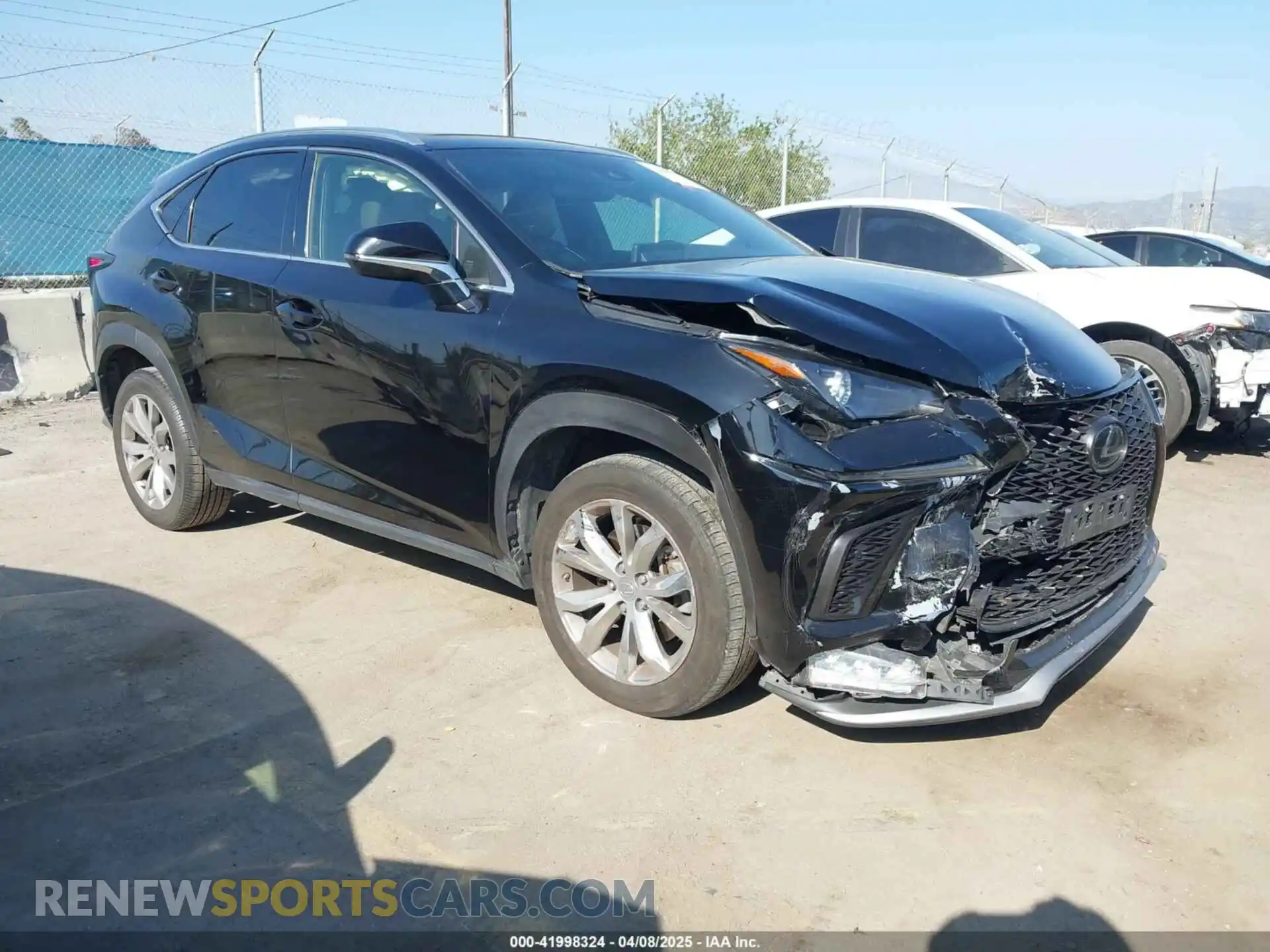 1 Photograph of a damaged car JTJSARBZ7L2176068 LEXUS NX 300 2020