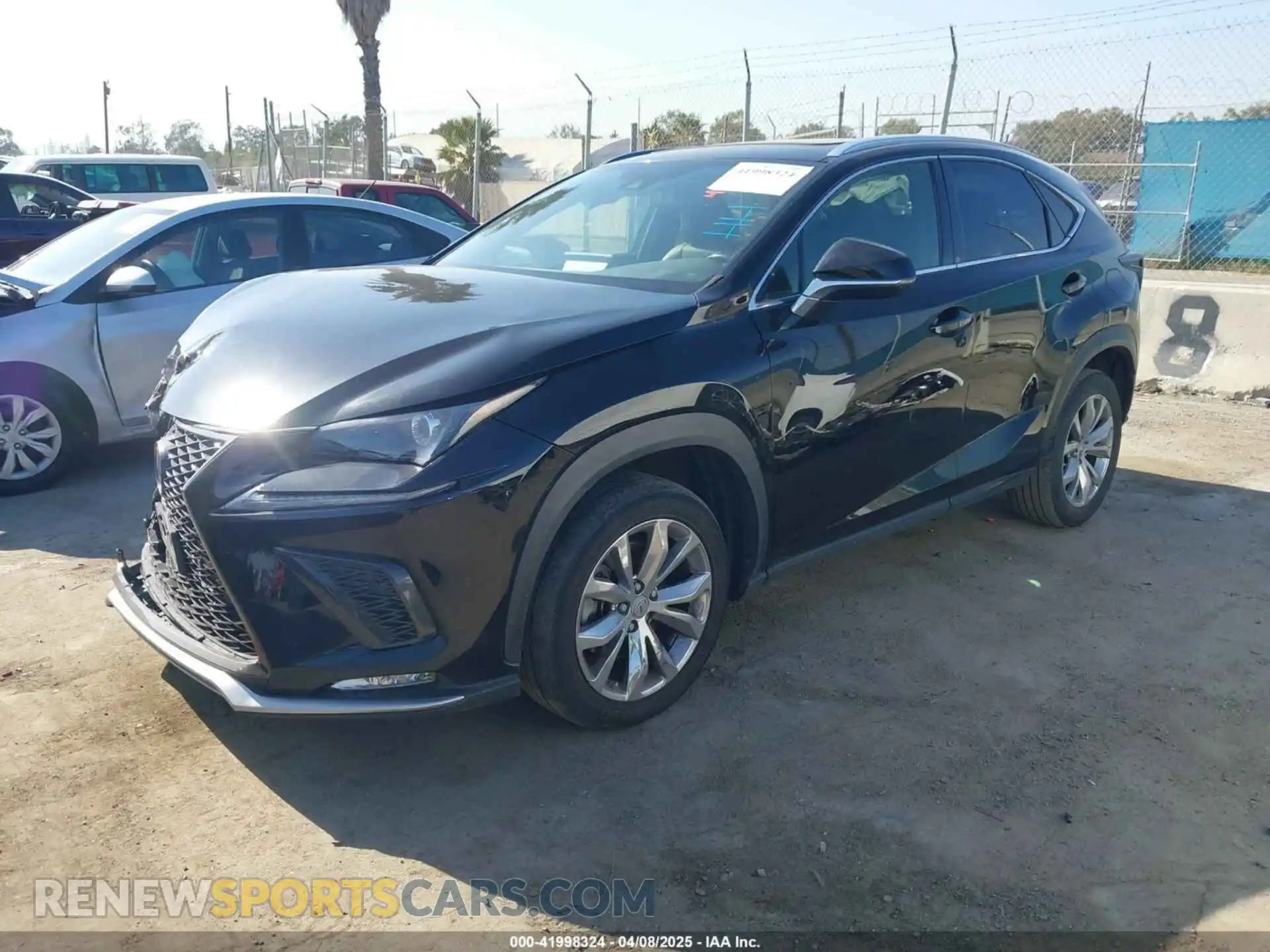2 Photograph of a damaged car JTJSARBZ7L2176068 LEXUS NX 300 2020