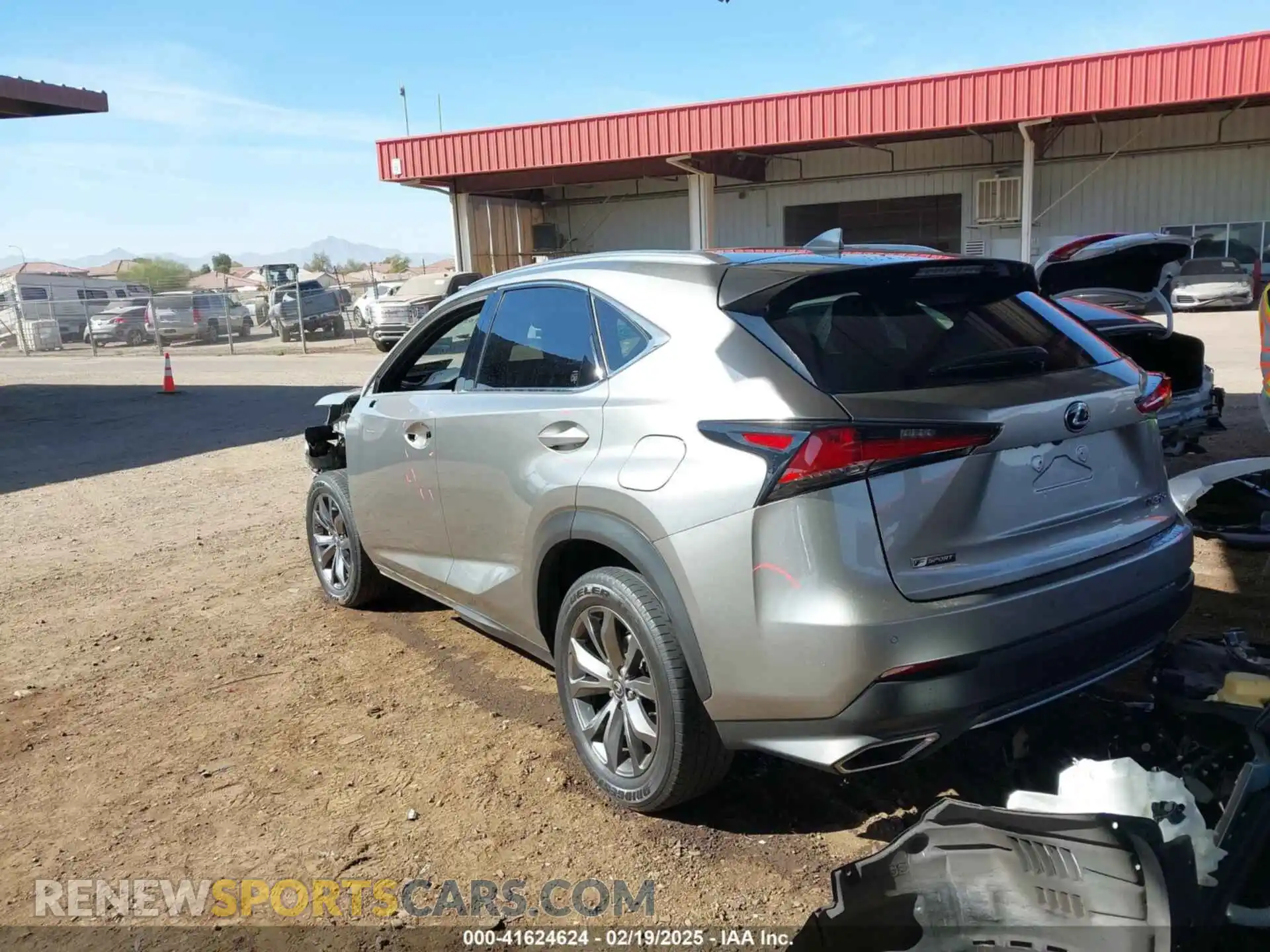 3 Photograph of a damaged car JTJSARBZ7L5010244 LEXUS NX 300 2020