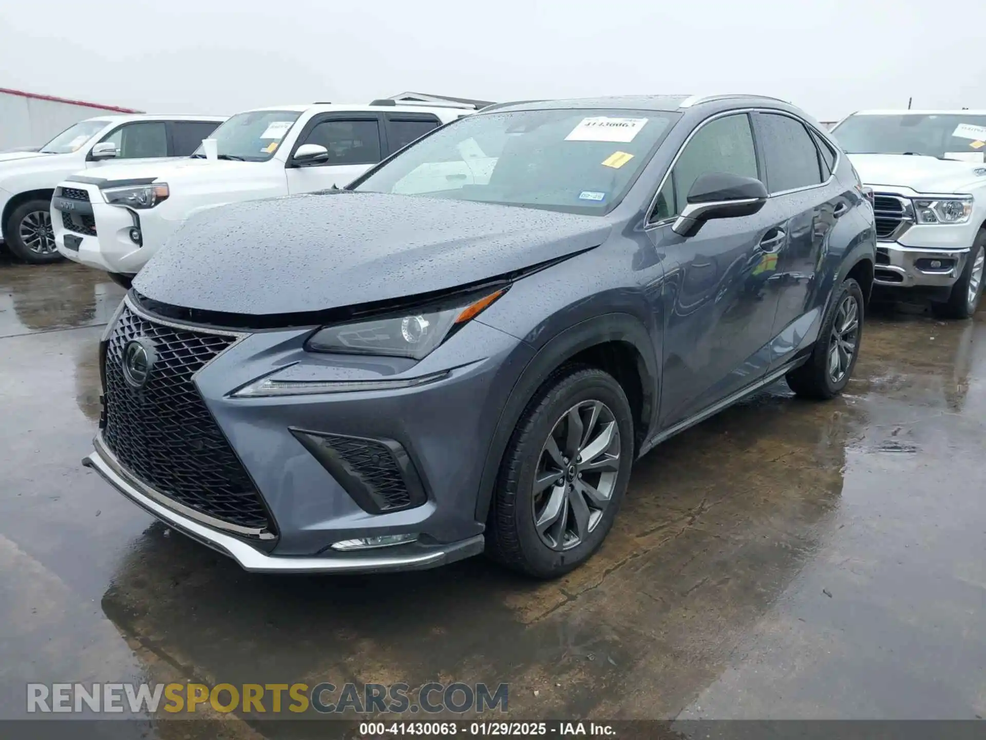 2 Photograph of a damaged car JTJSARBZXL5013896 LEXUS NX 300 2020