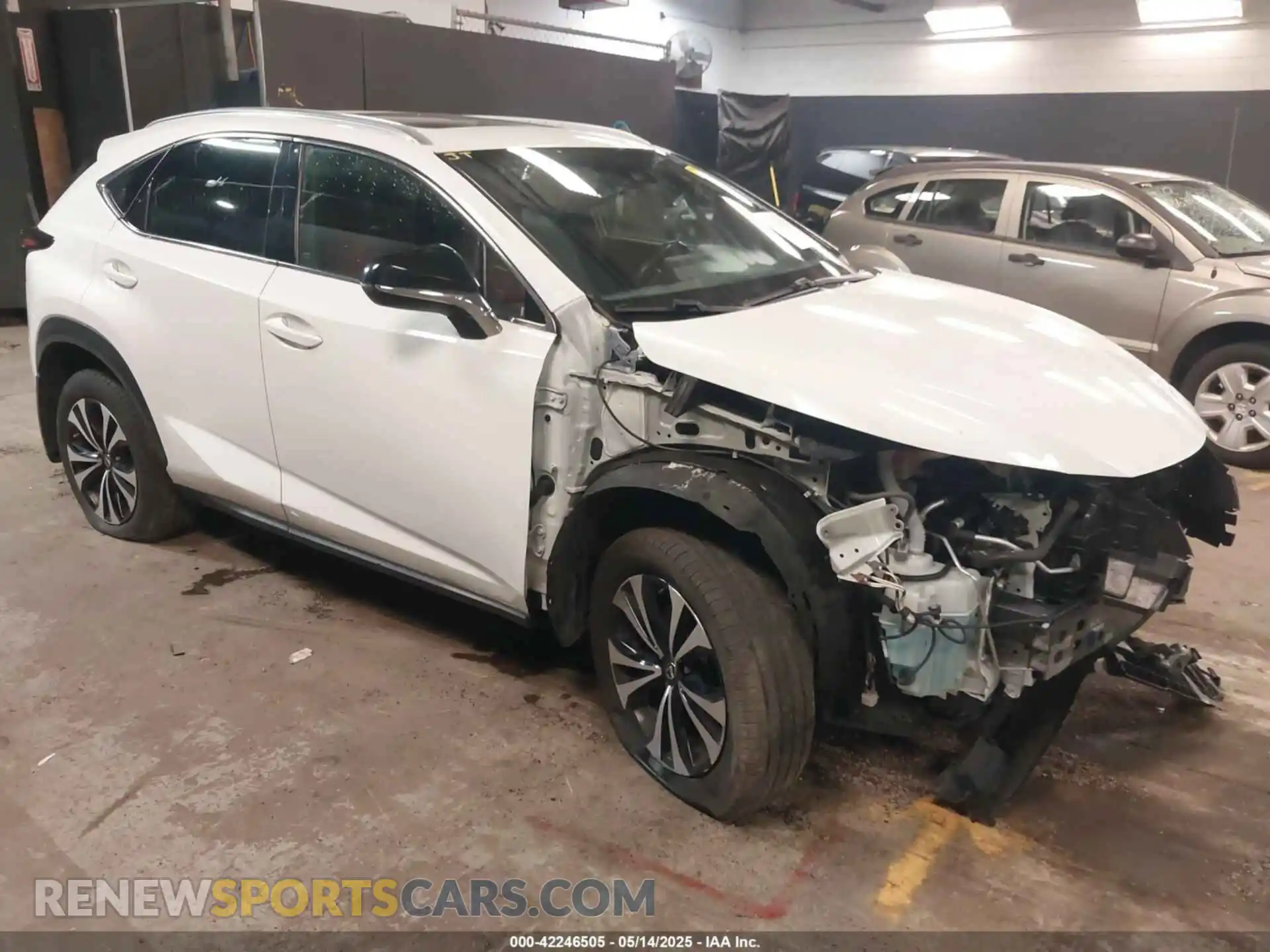 1 Фотография поврежденного автомобиля JTJSARDZ0L5001656 LEXUS NX 300 2020