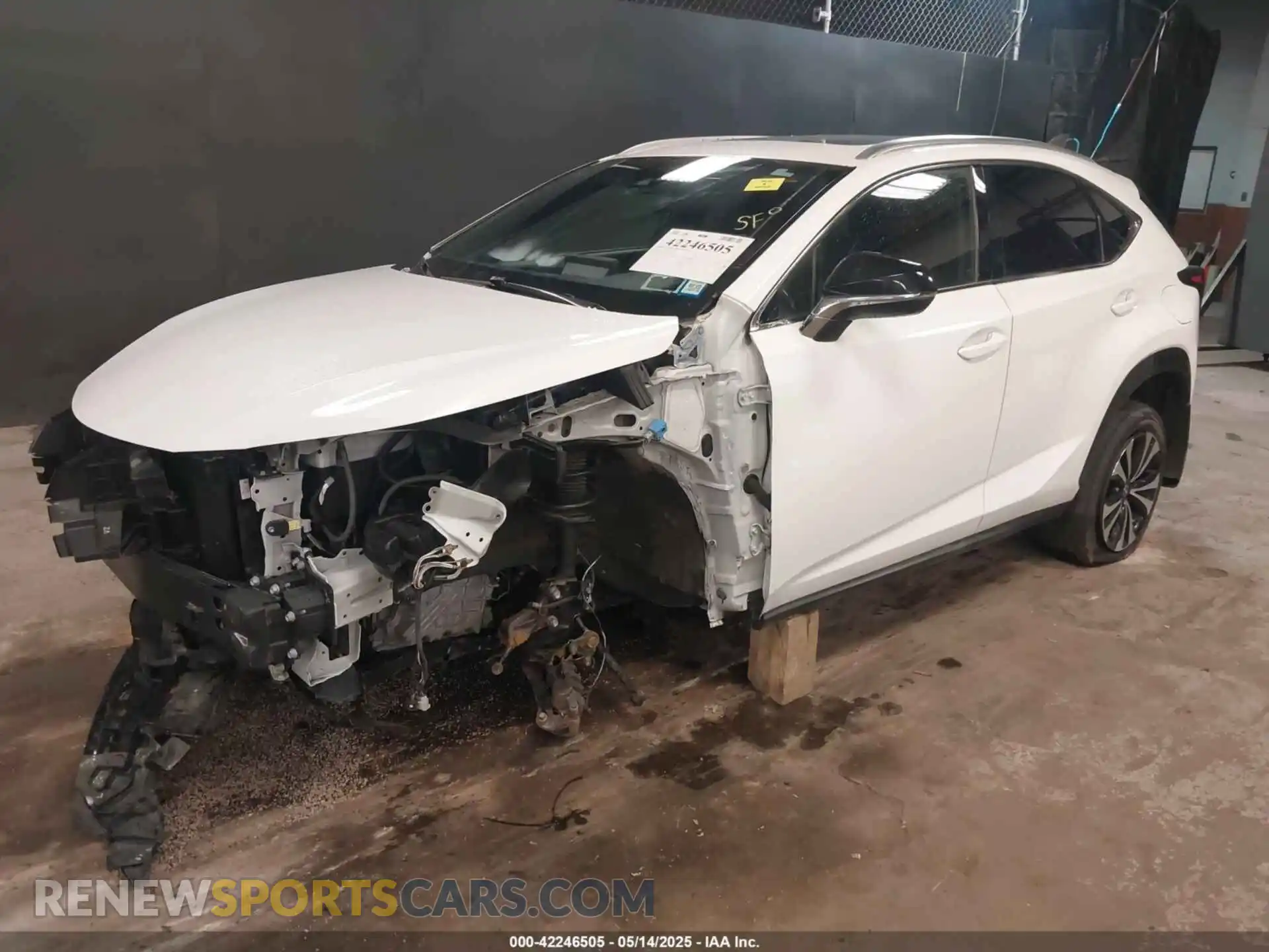 2 Фотография поврежденного автомобиля JTJSARDZ0L5001656 LEXUS NX 300 2020