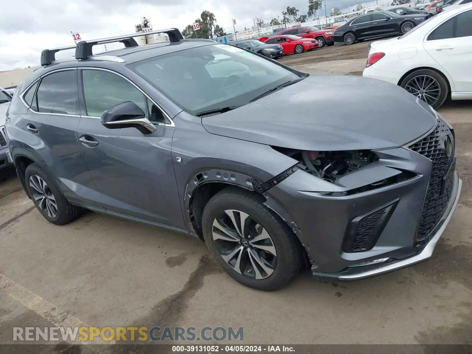 1 Photograph of a damaged car JTJSARDZ0L5010583 LEXUS NX 300 2020