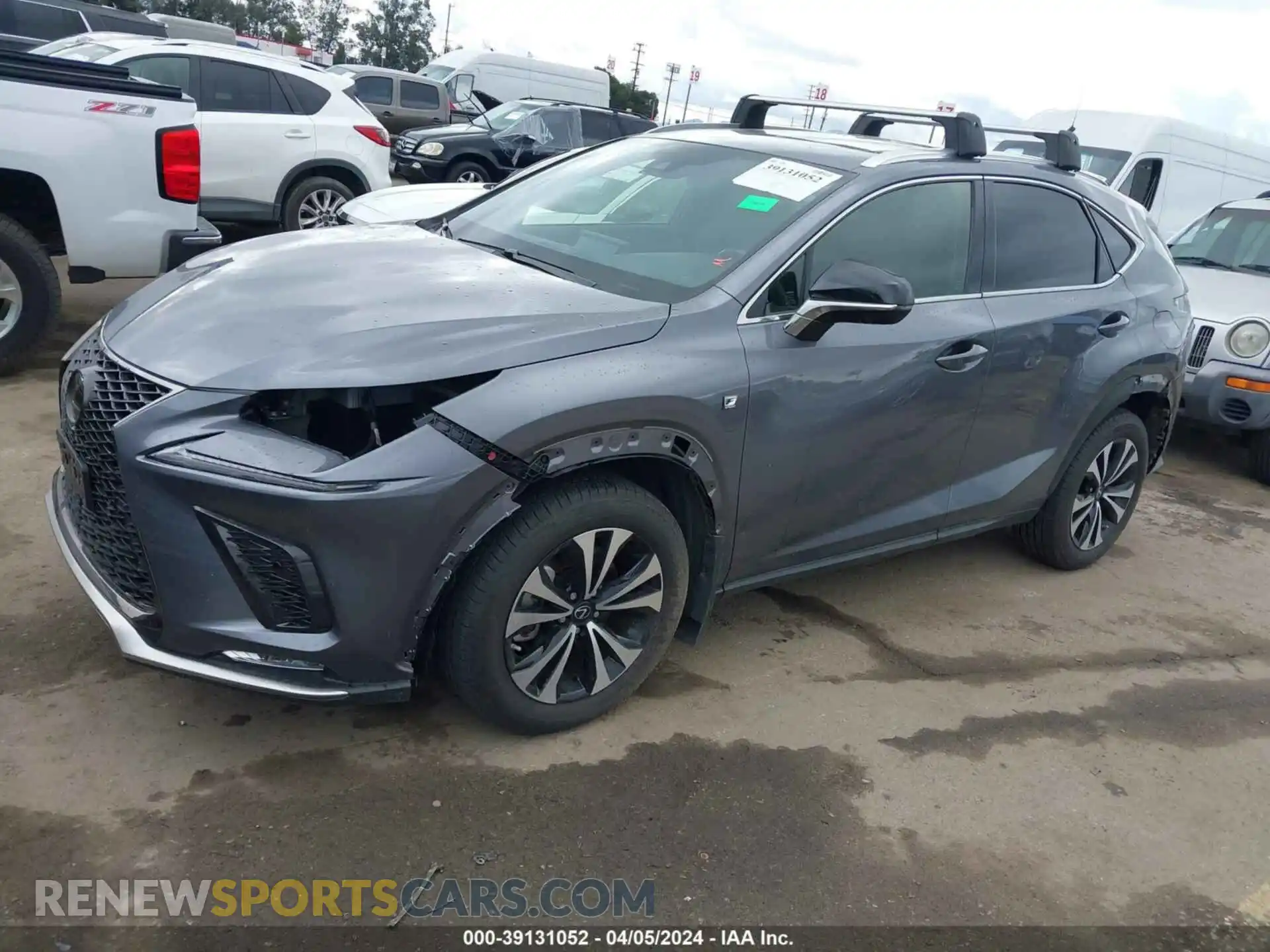 2 Photograph of a damaged car JTJSARDZ0L5010583 LEXUS NX 300 2020