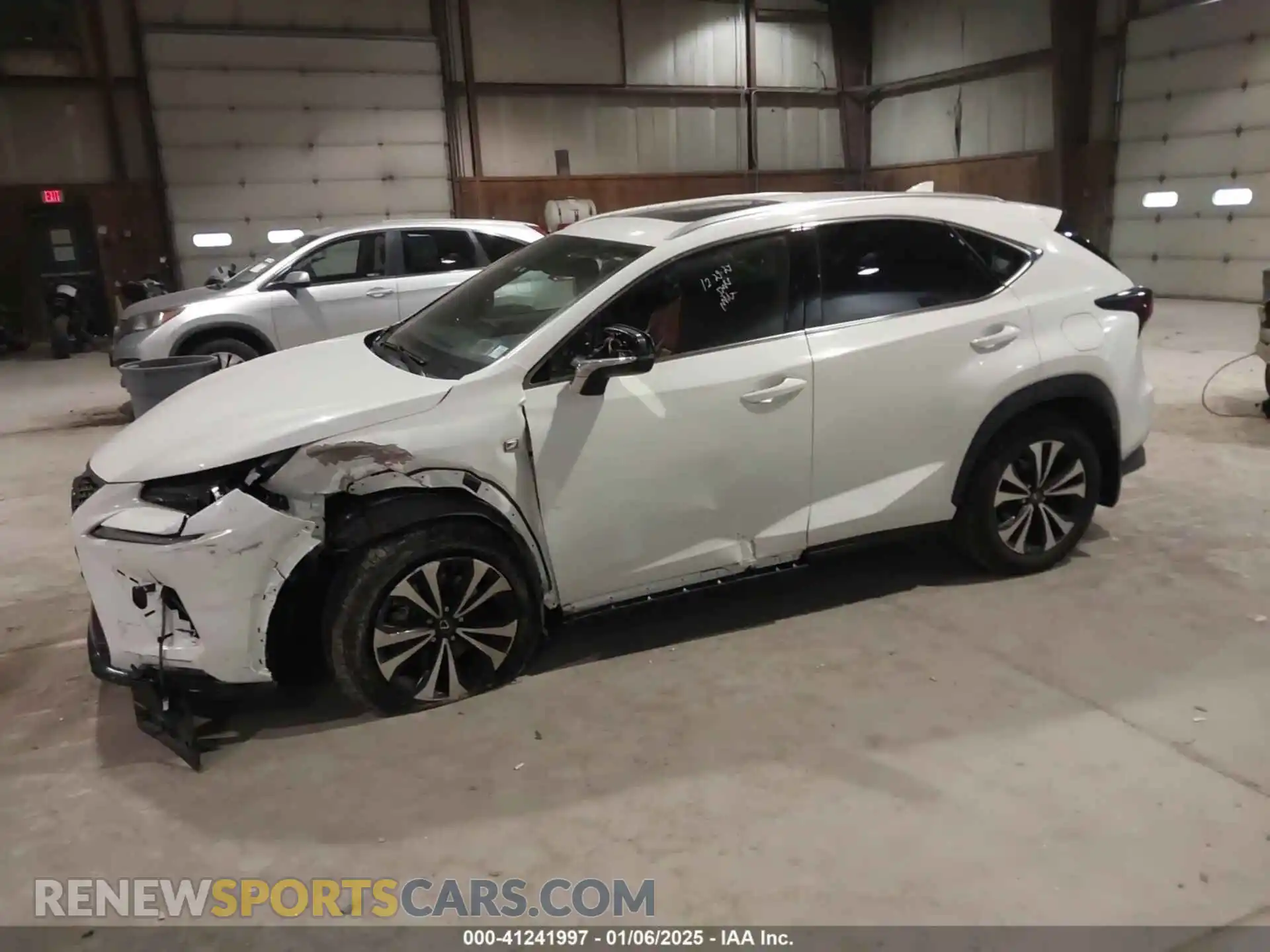 2 Photograph of a damaged car JTJSARDZ2L2232804 LEXUS NX 300 2020
