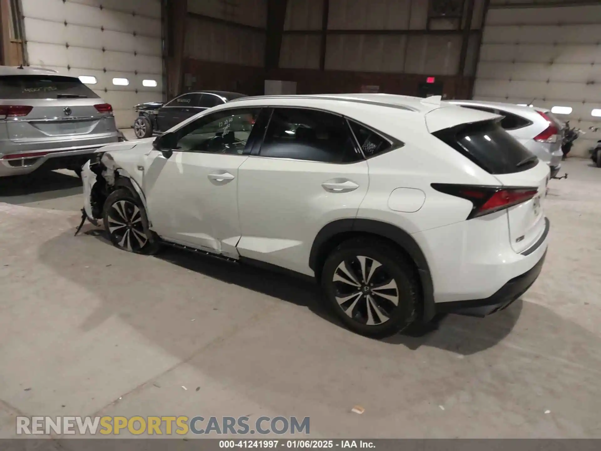3 Photograph of a damaged car JTJSARDZ2L2232804 LEXUS NX 300 2020