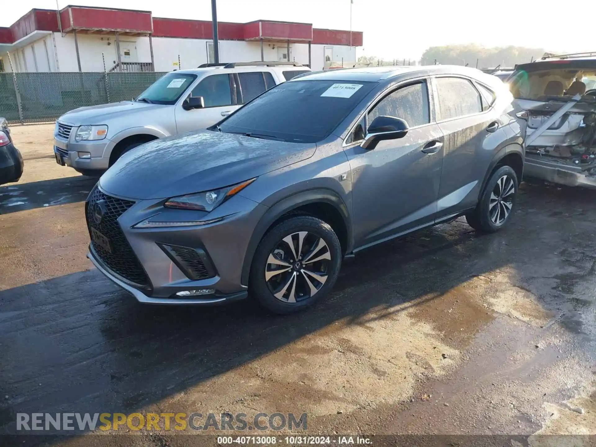 2 Photograph of a damaged car JTJSARDZ3L5017477 LEXUS NX 300 2020