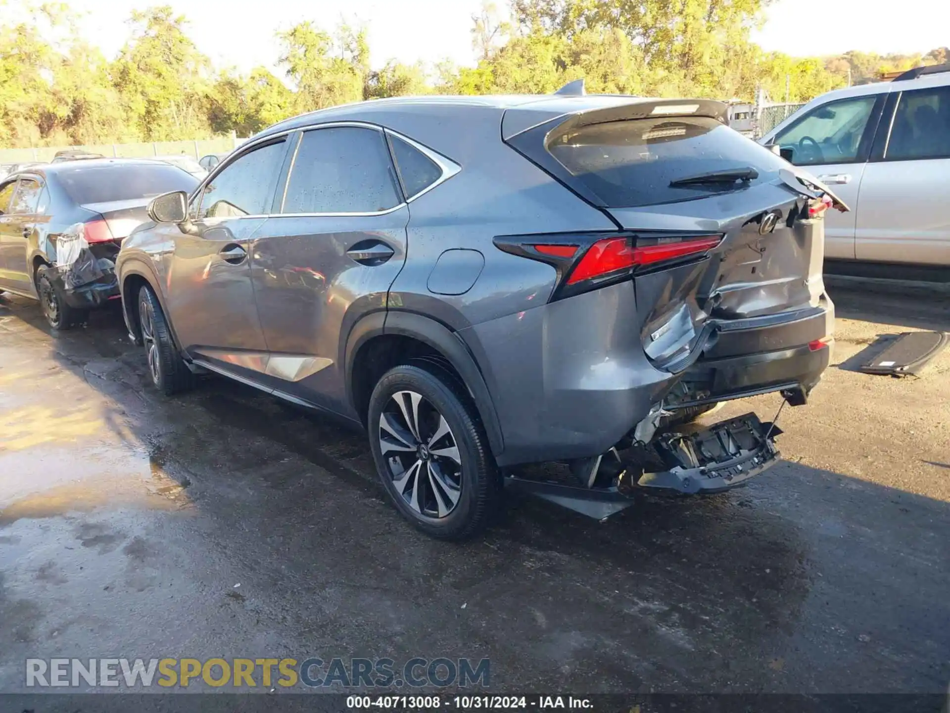 3 Photograph of a damaged car JTJSARDZ3L5017477 LEXUS NX 300 2020