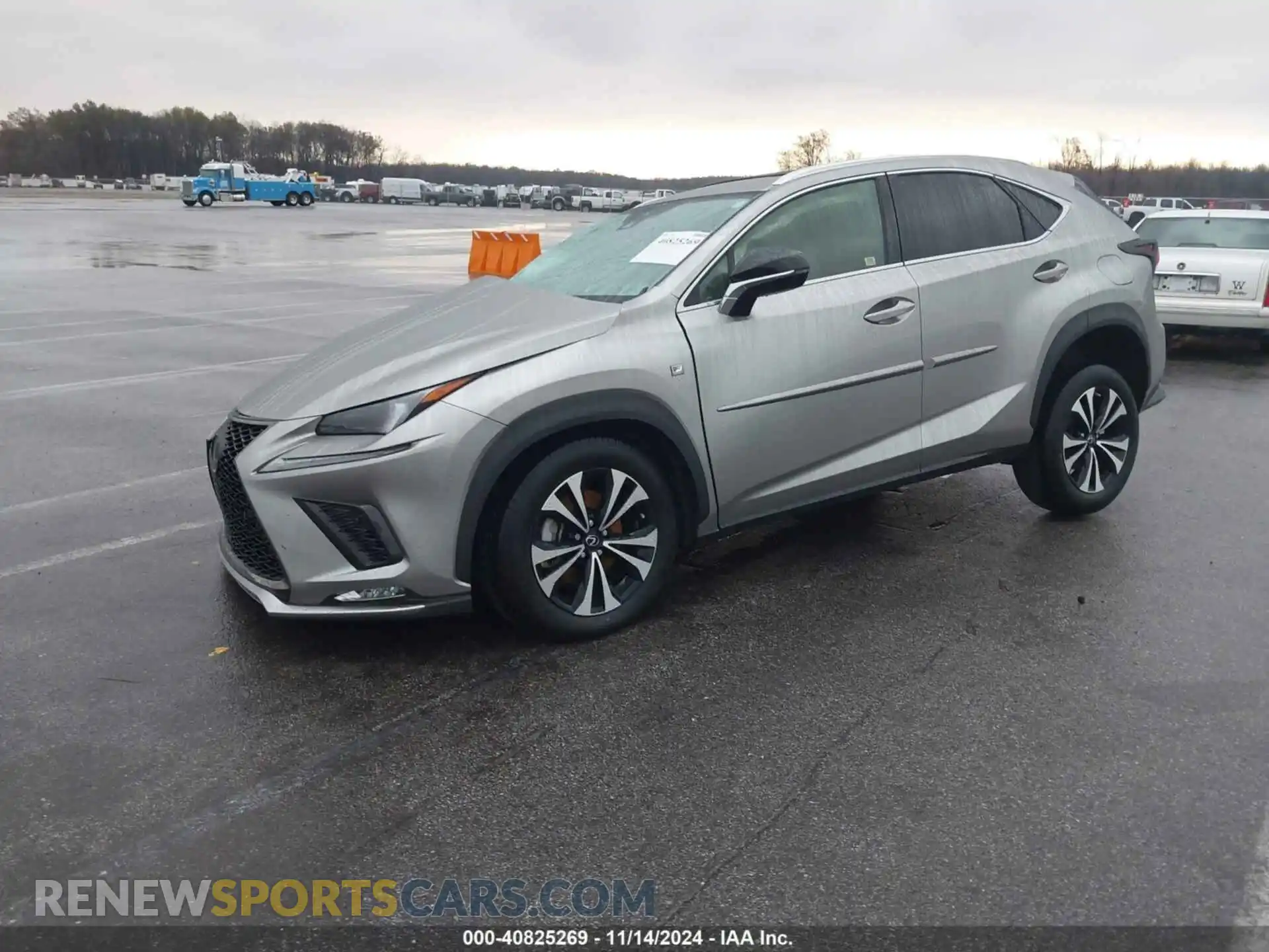 2 Фотография поврежденного автомобиля JTJSARDZ6L2220672 LEXUS NX 300 2020