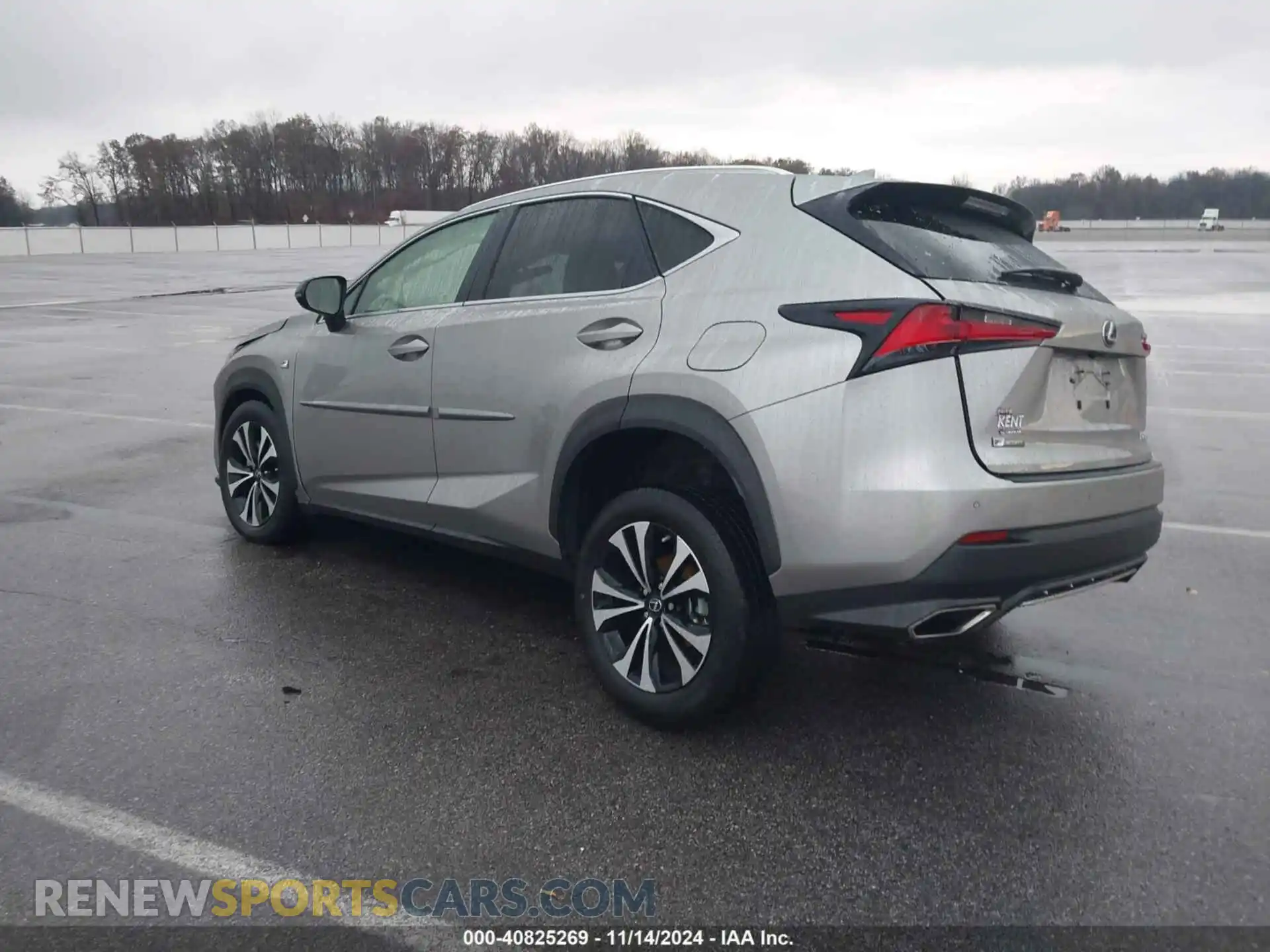 3 Фотография поврежденного автомобиля JTJSARDZ6L2220672 LEXUS NX 300 2020