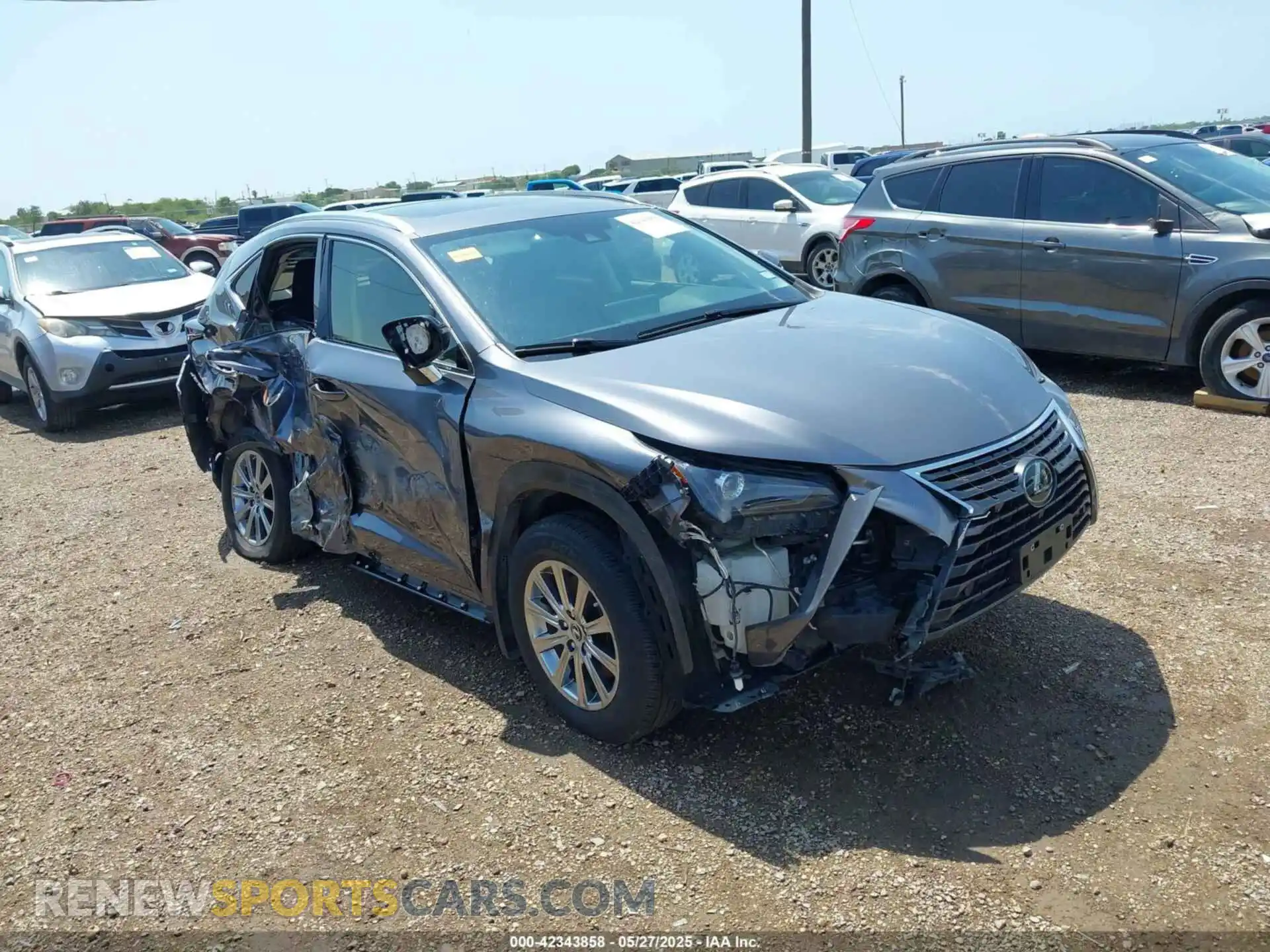 1 fotografías del automóvil dañado JTJDARBZ1M2198884 LEXUS NX 300 2021