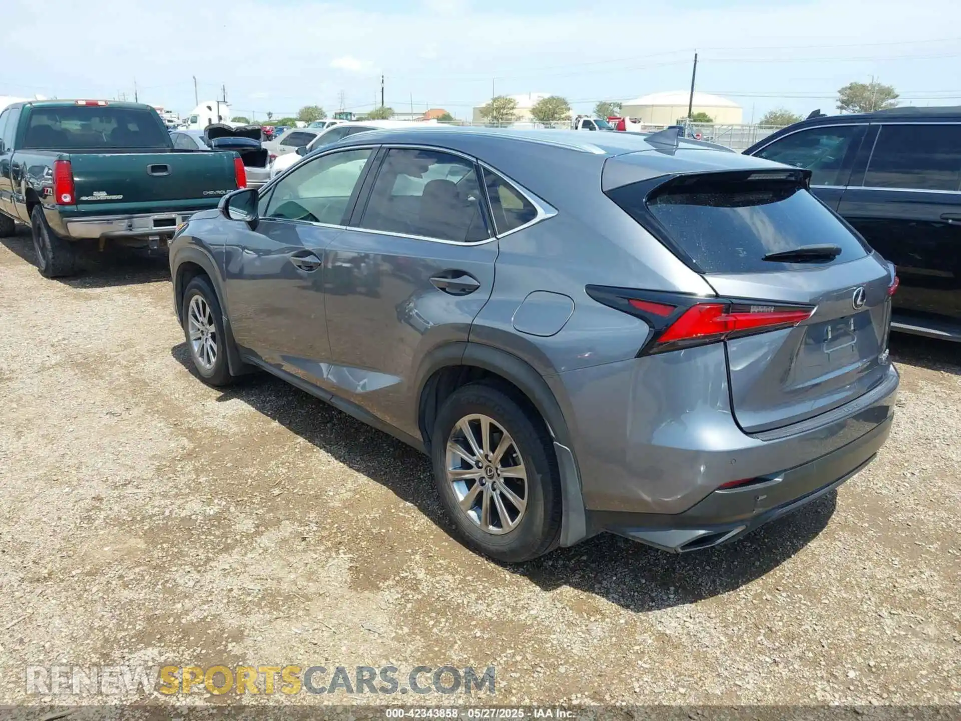 3 fotografías del automóvil dañado JTJDARBZ1M2198884 LEXUS NX 300 2021