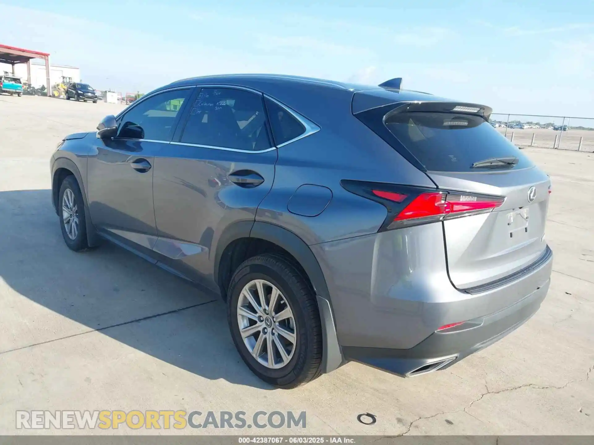 3 Photograph of a damaged car JTJDARBZ3M2200571 LEXUS NX 300 2021