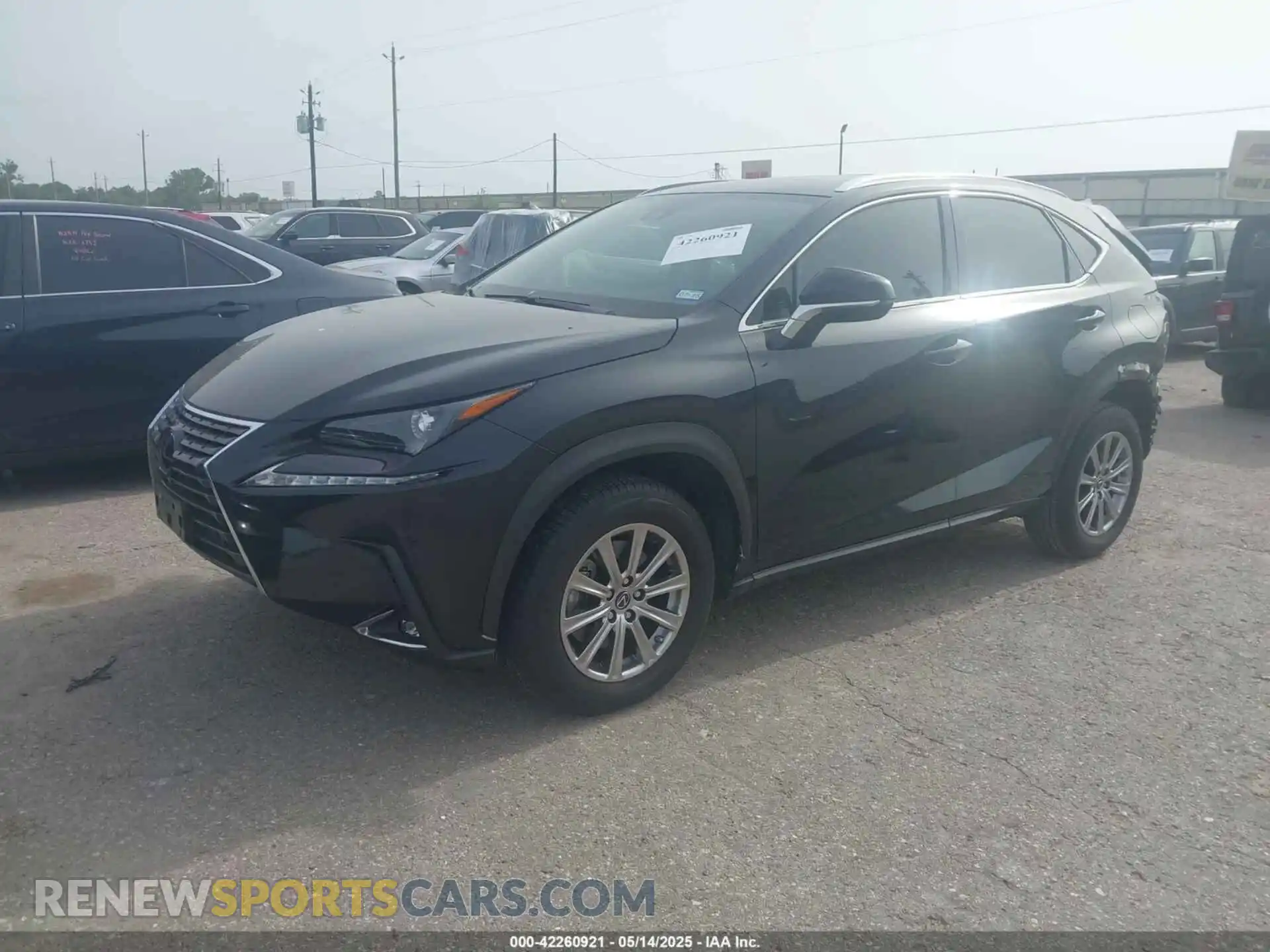 2 Фотография поврежденного автомобиля JTJDARBZ4M2192951 LEXUS NX 300 2021