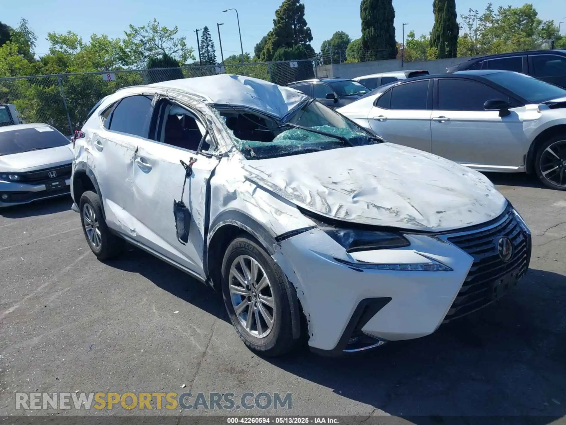 1 Фотография поврежденного автомобиля JTJDARBZ4M5031983 LEXUS NX 300 2021