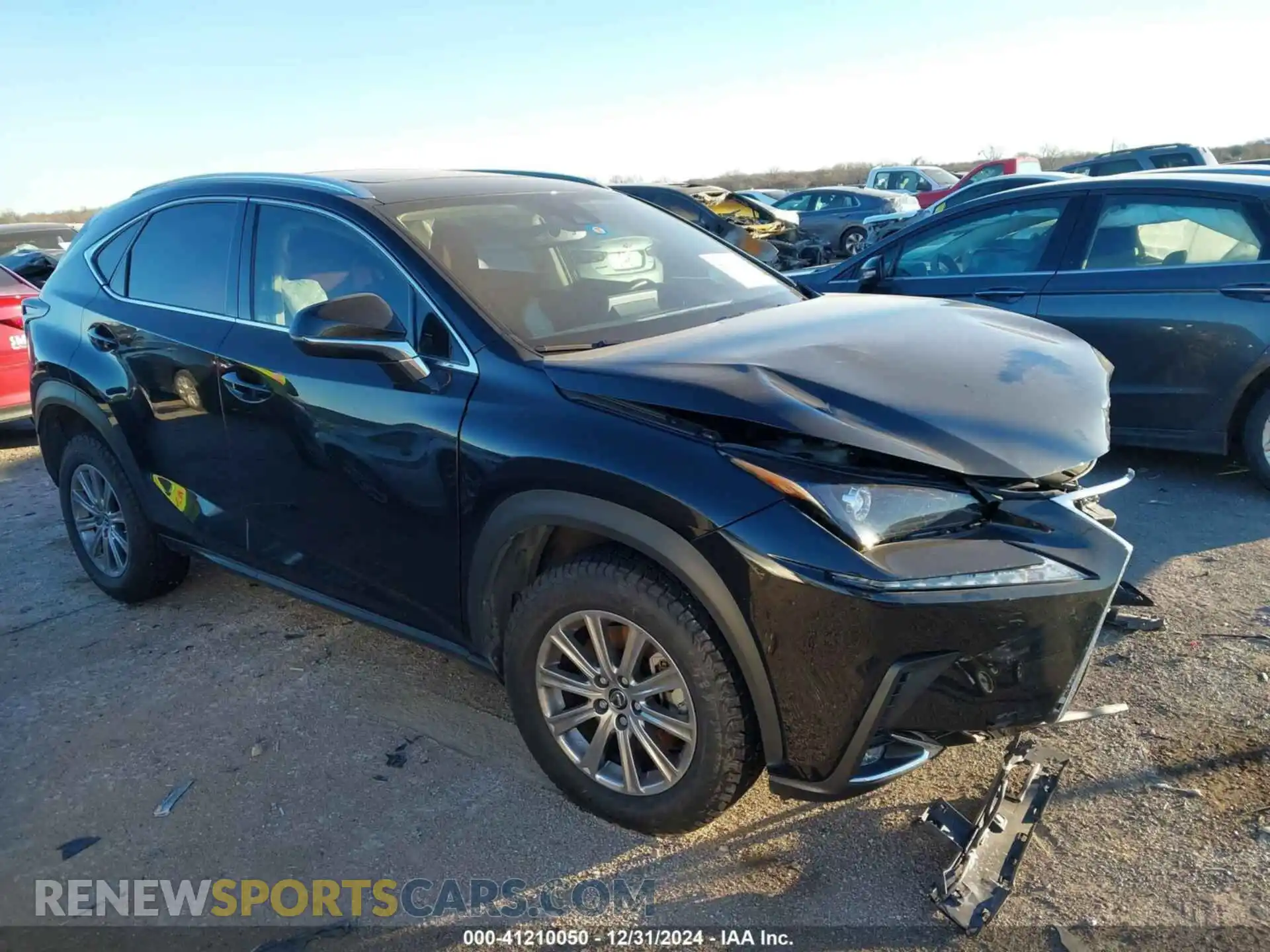 1 Photograph of a damaged car JTJDARBZ5M2179562 LEXUS NX 300 2021