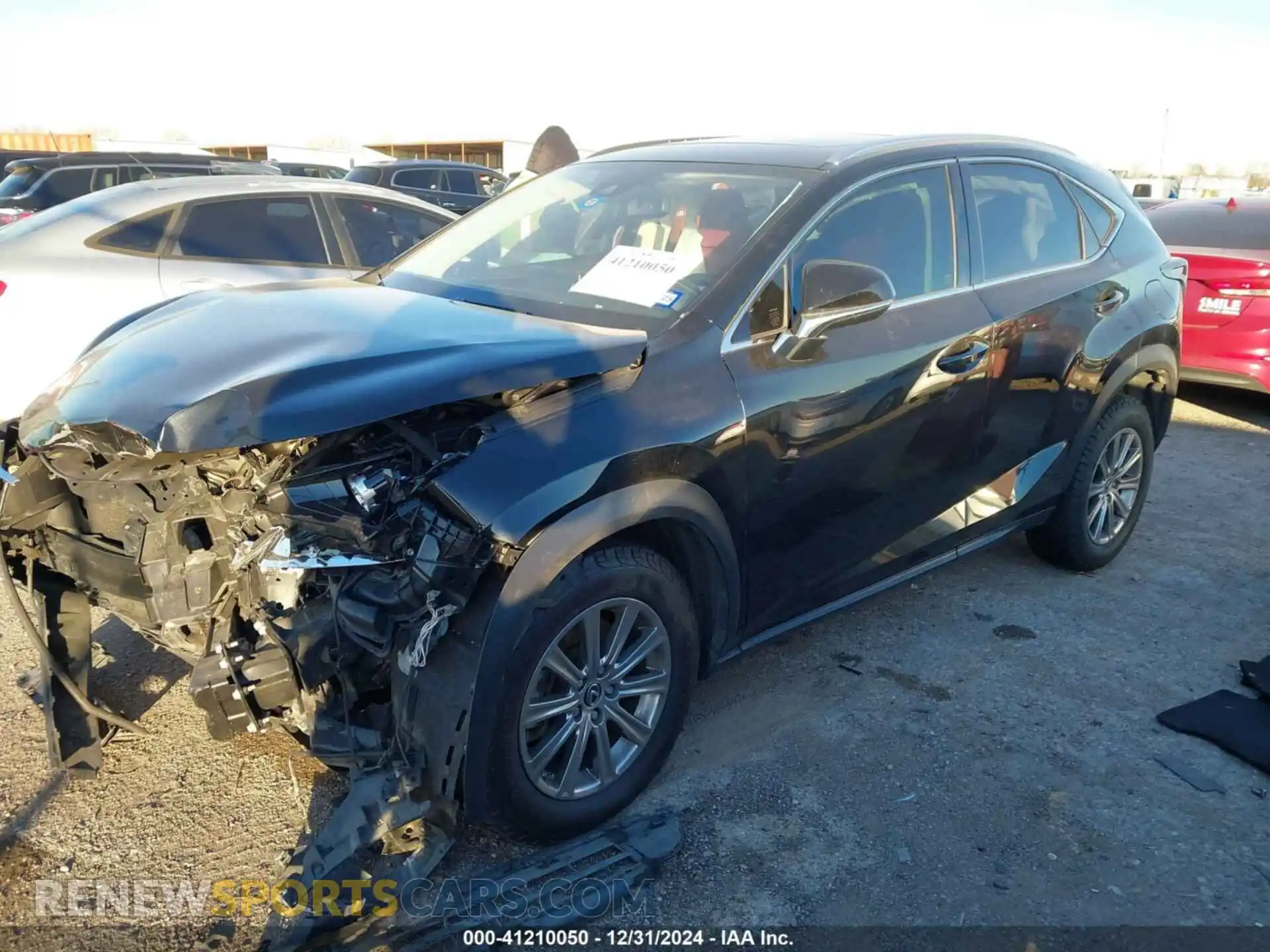 2 Photograph of a damaged car JTJDARBZ5M2179562 LEXUS NX 300 2021