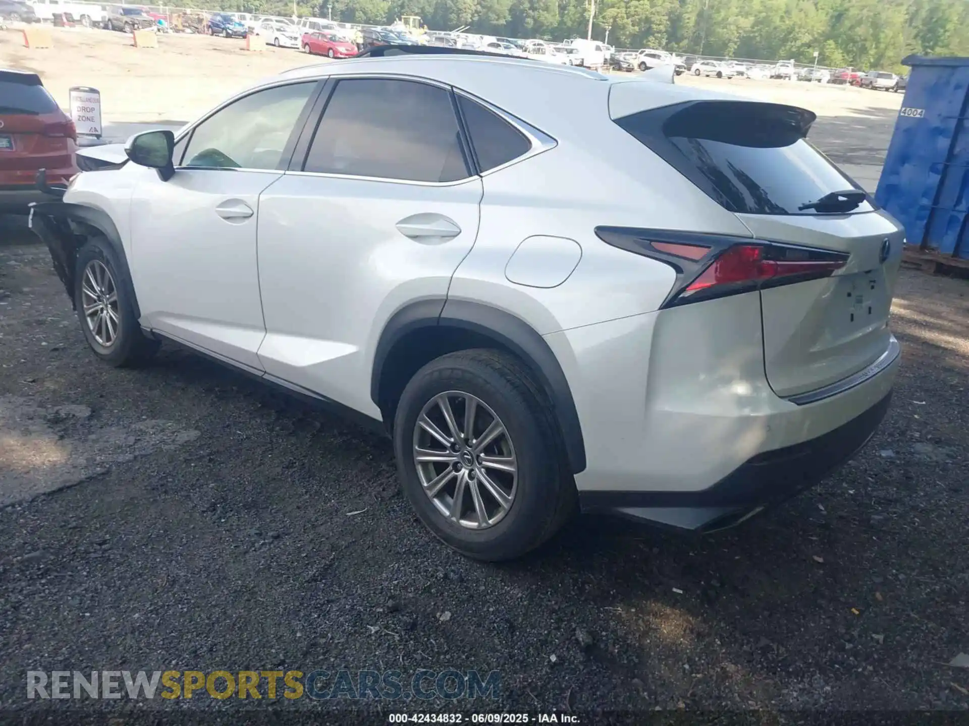 3 Photograph of a damaged car JTJDARBZ6M5022430 LEXUS NX 300 2021