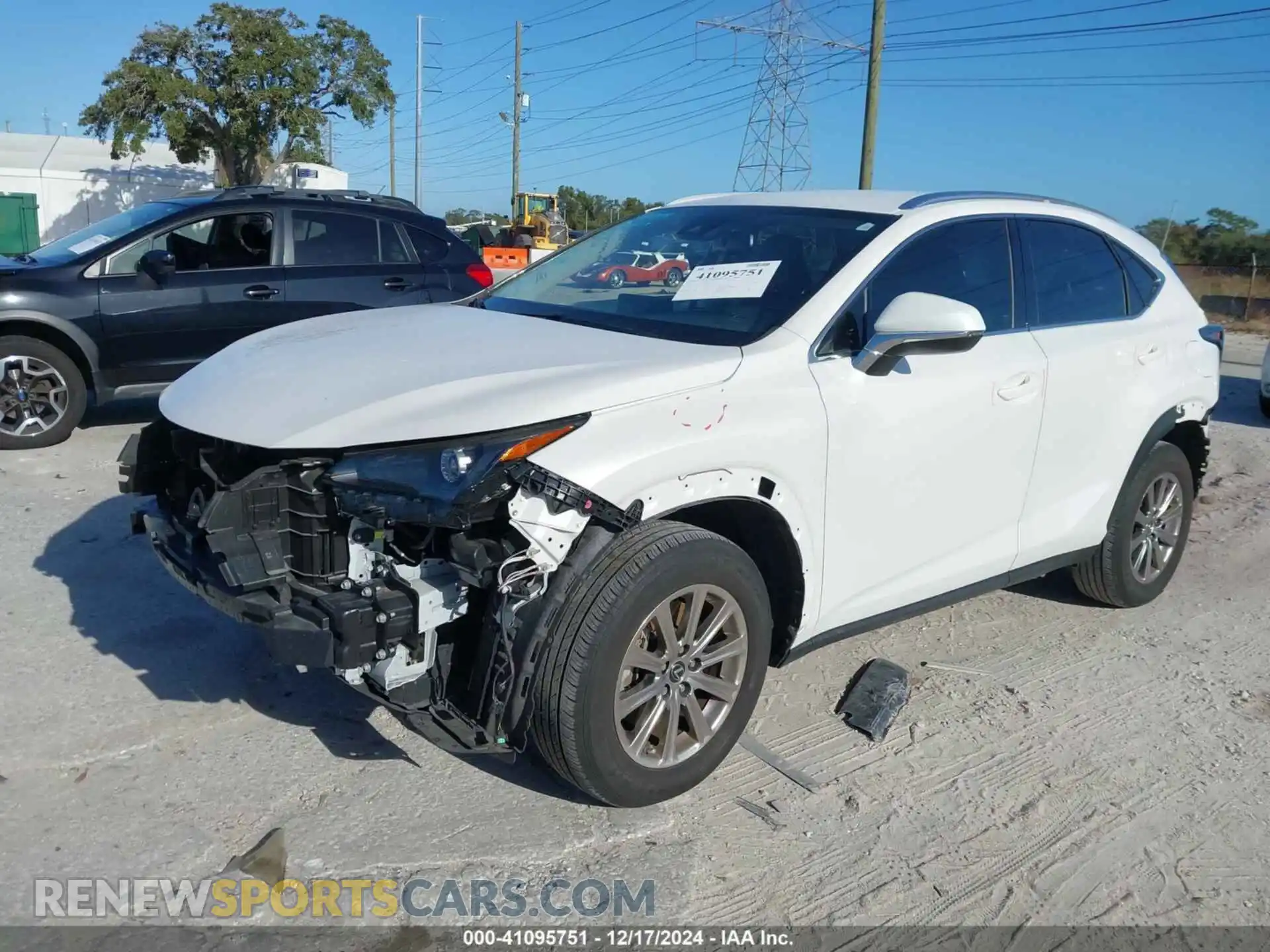 2 Photograph of a damaged car JTJDARBZ6M5031046 LEXUS NX 300 2021