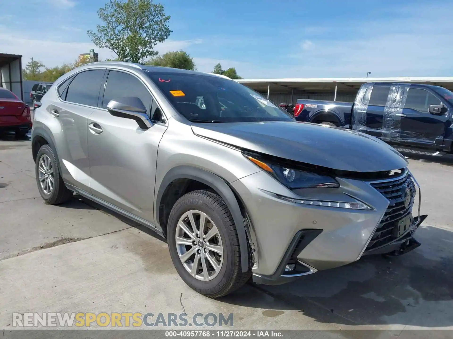 1 fotografías del automóvil dañado JTJDARBZ7M2178817 LEXUS NX 300 2021
