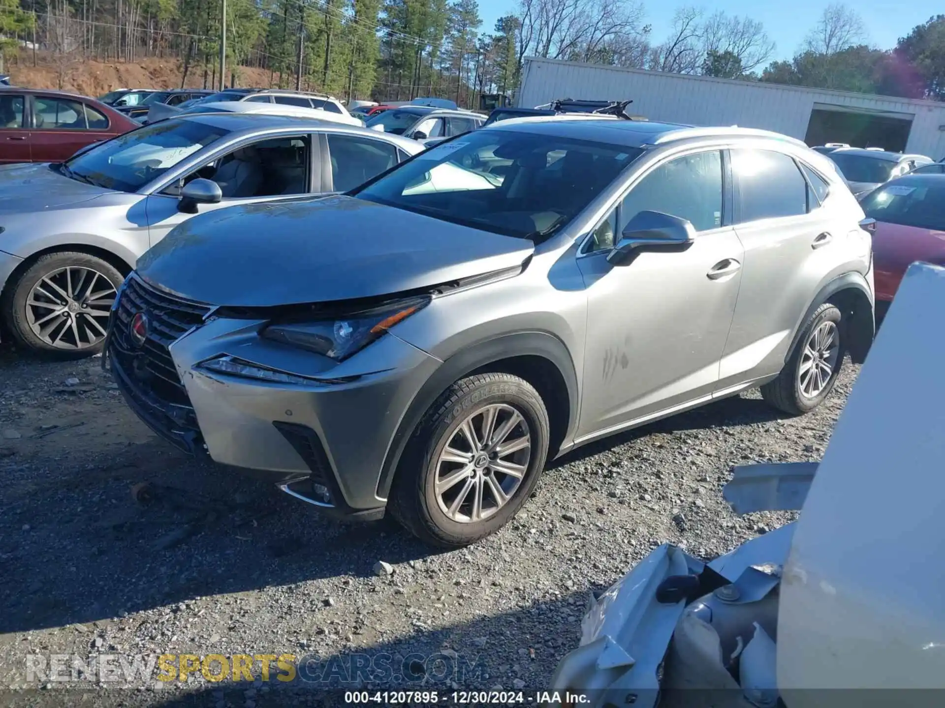 2 Photograph of a damaged car JTJDARBZ7M2186822 LEXUS NX 300 2021