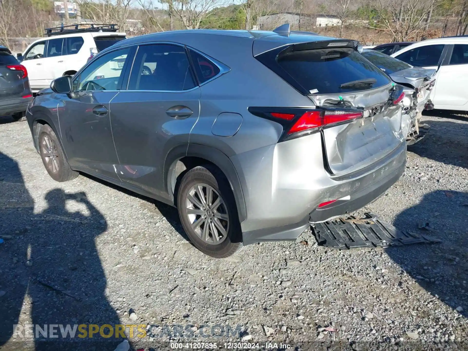 3 Photograph of a damaged car JTJDARBZ7M2186822 LEXUS NX 300 2021