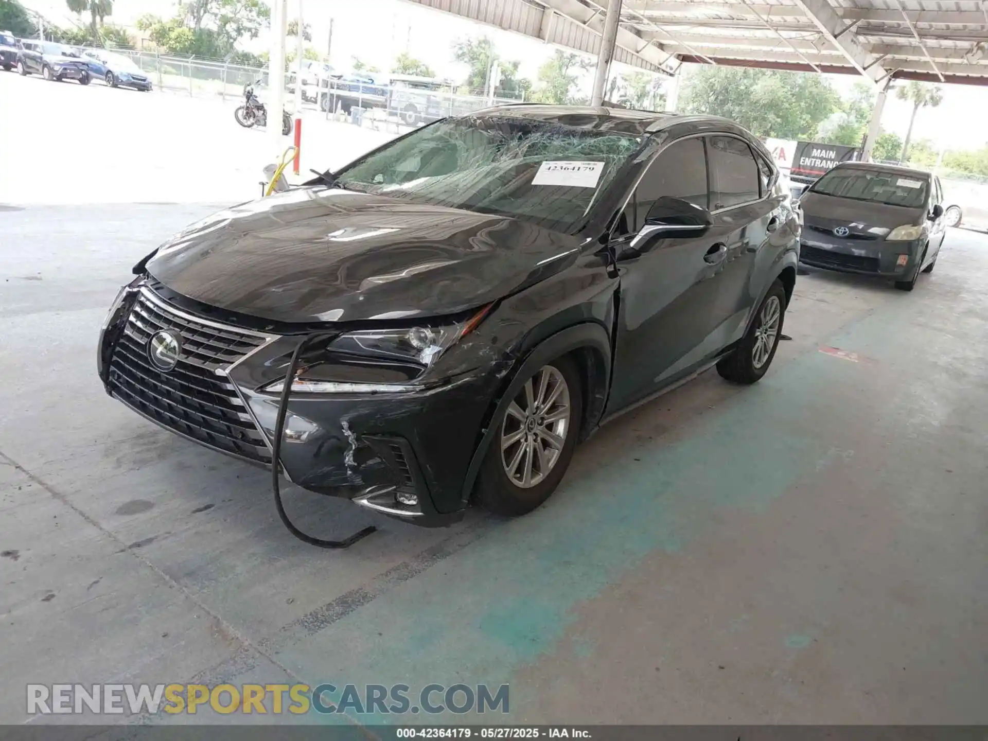 2 Photograph of a damaged car JTJDARBZ7M2194287 LEXUS NX 300 2021