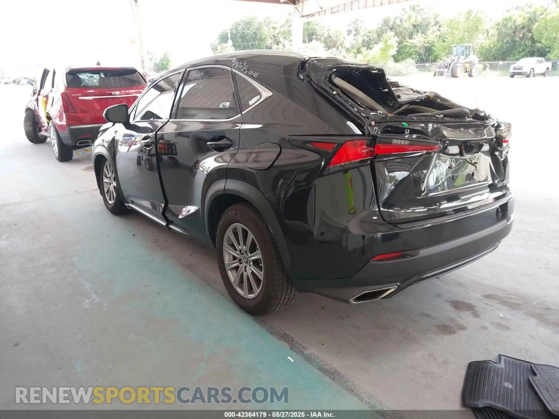 3 Photograph of a damaged car JTJDARBZ7M2194287 LEXUS NX 300 2021