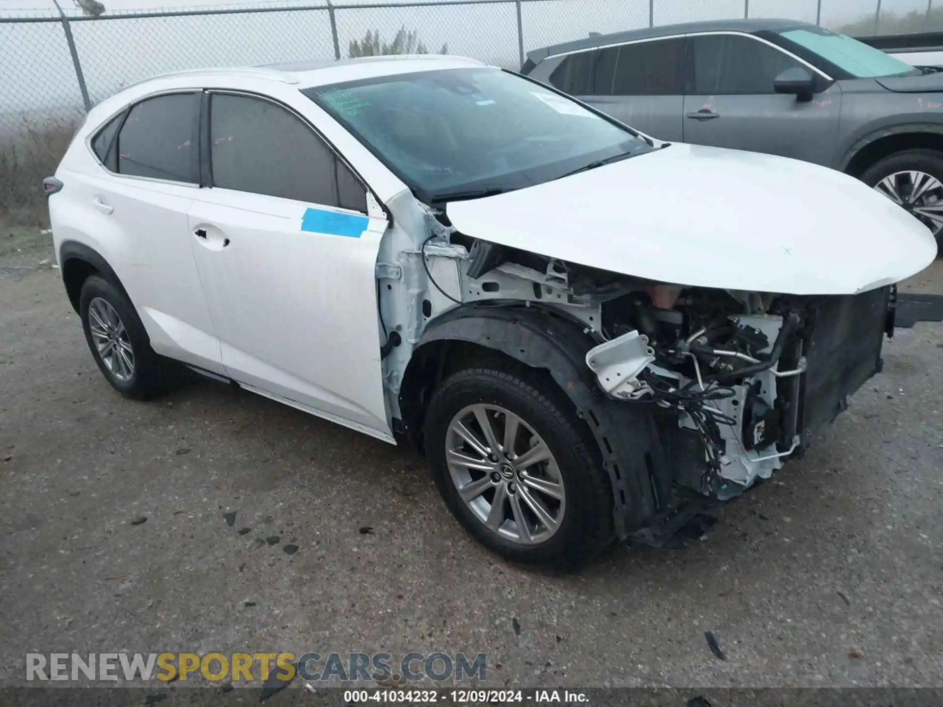 1 Photograph of a damaged car JTJDARBZ8M5021876 LEXUS NX 300 2021