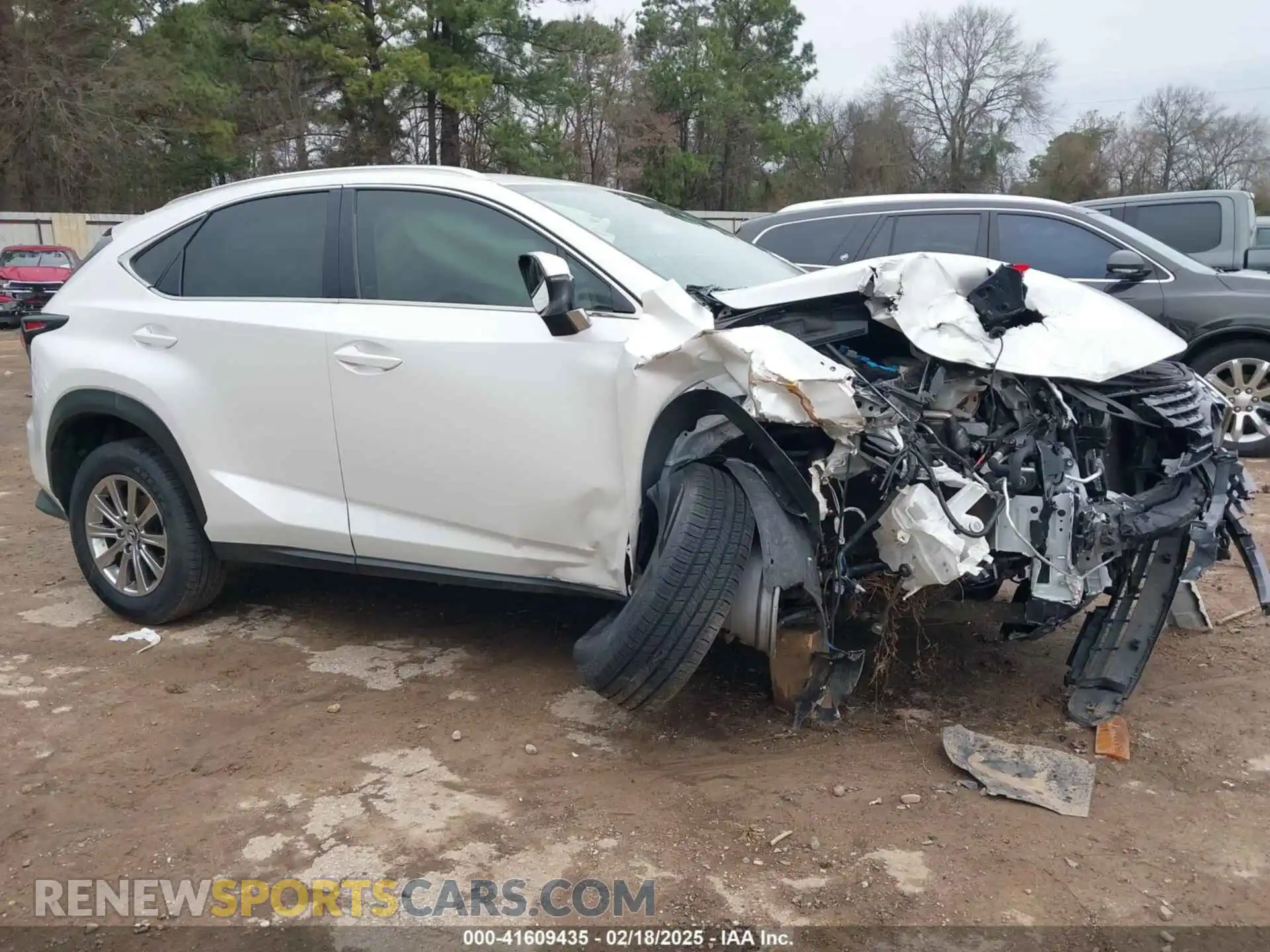 1 Photograph of a damaged car JTJDARBZ8M5032120 LEXUS NX 300 2021